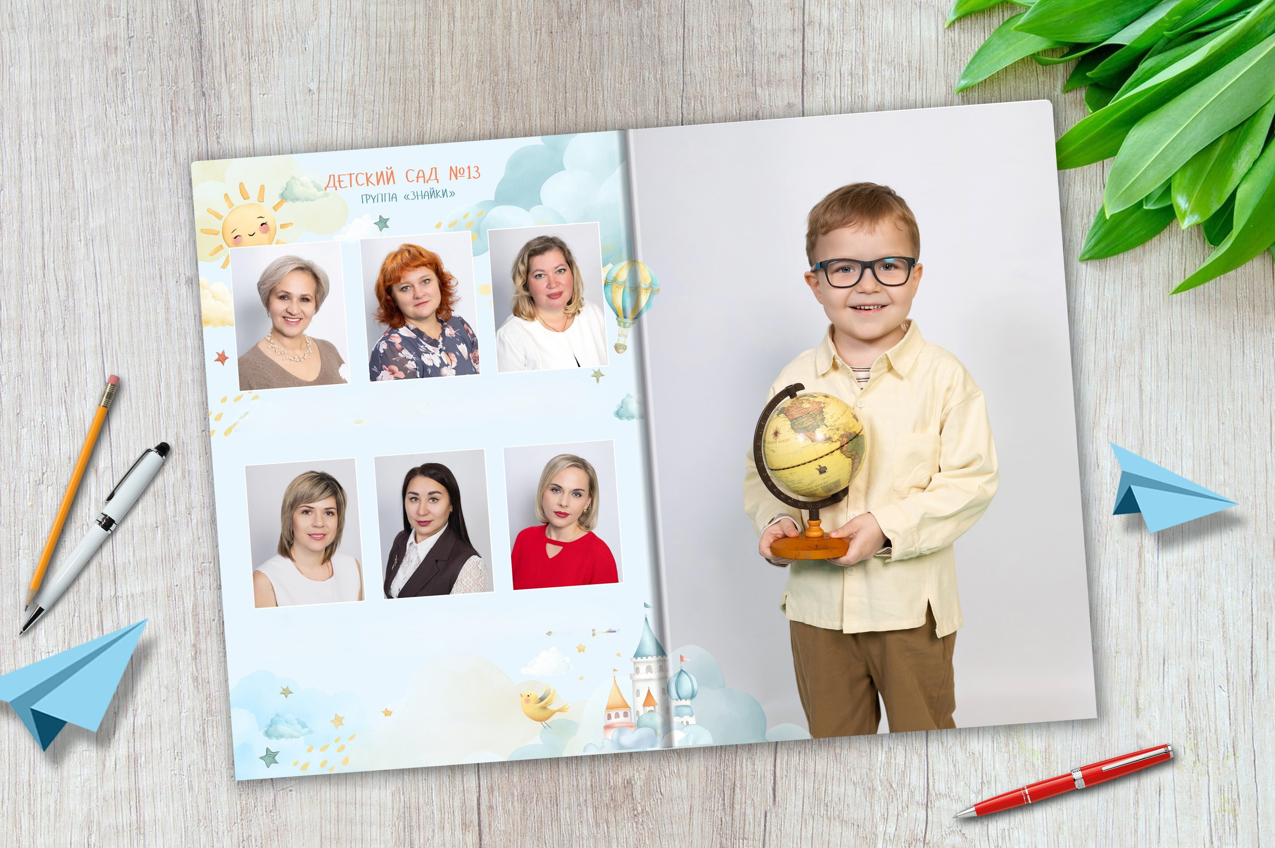Фотоальбом для детского сада. Выпускные альбомы в Верхней Пышме. Фотостудия «Олеся»