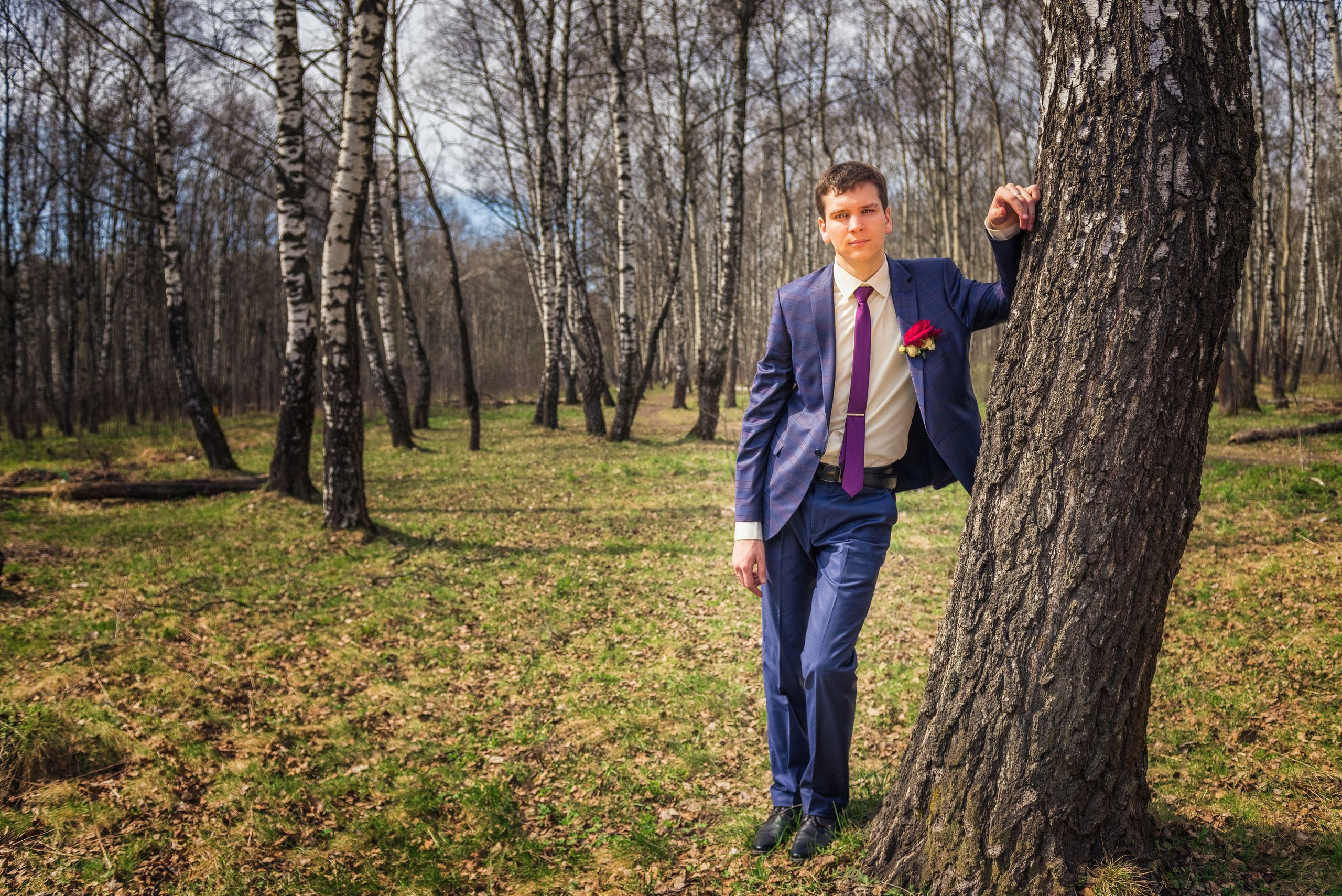 Евгений и Татьяна в весенней свадебной фотосессии. Творческая студия «Махавик». Свадебная фотография и видеосъёмка в Подольске