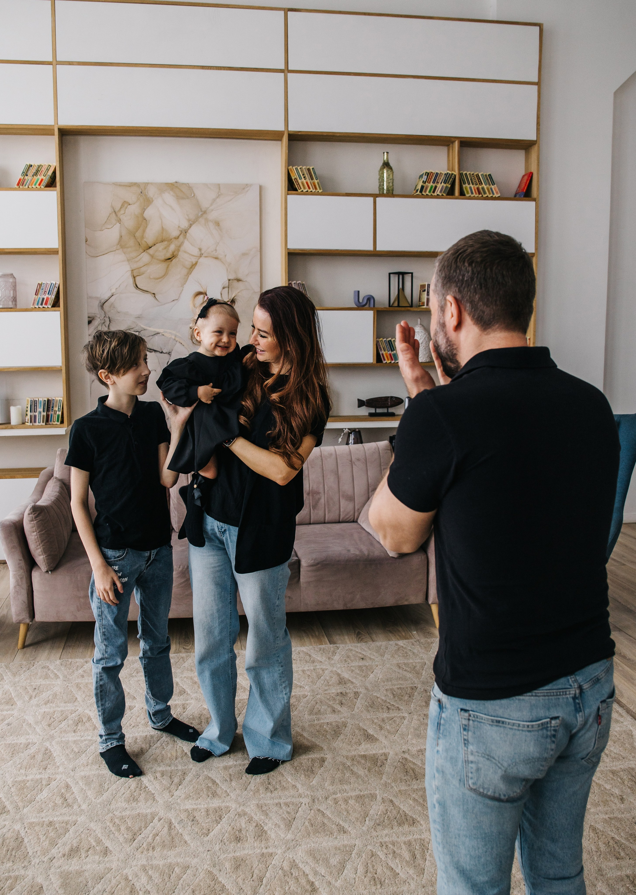 Настя, Леша, Андрей и Милана. Фотограф Харитонова Наталья