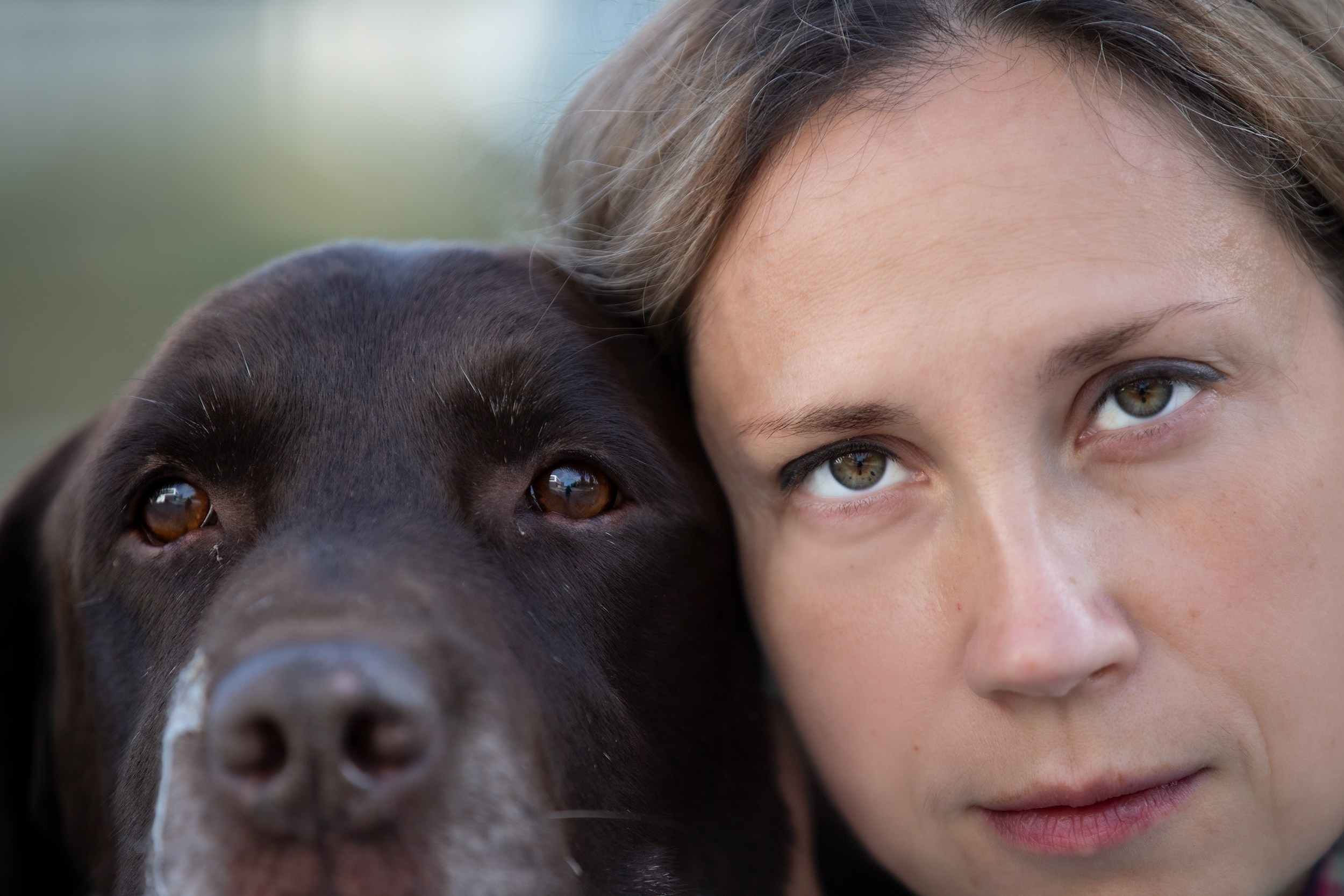 Оля, Джек и Айса. Фотограф-анималист в Калуге Мария Шерскова