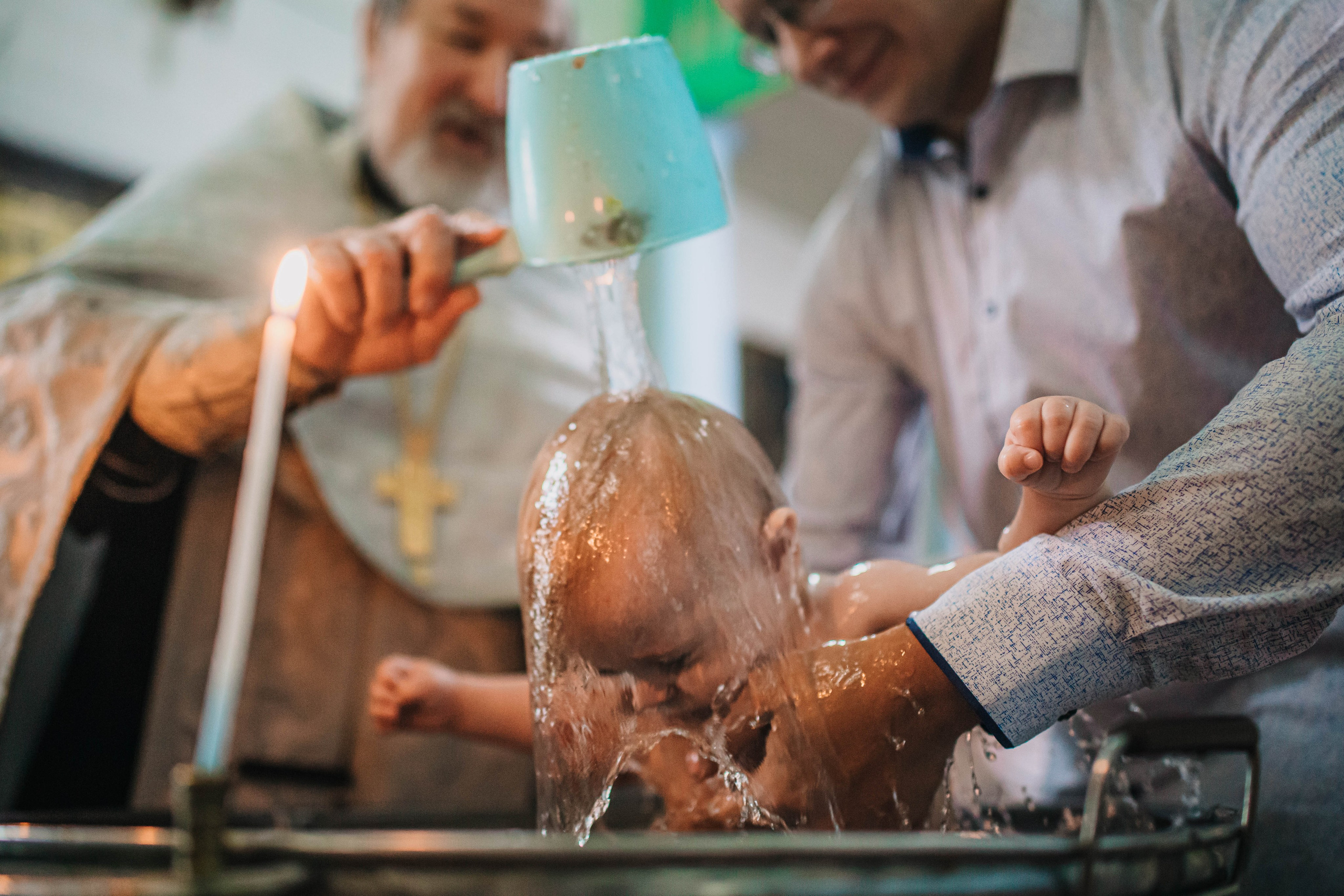 Крещение Варвары. Фотограф Дарья Маташкова