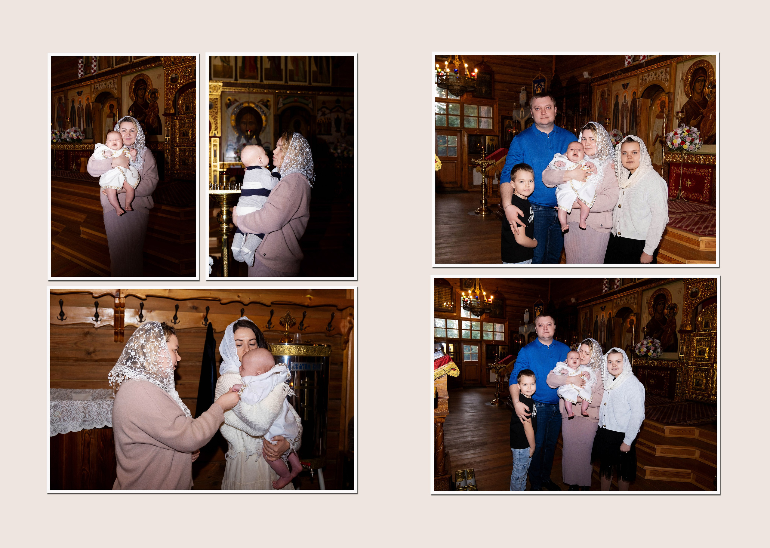 Таинство крещения. Профессиональный фотограф в Москве и Одинцово Родика Архип