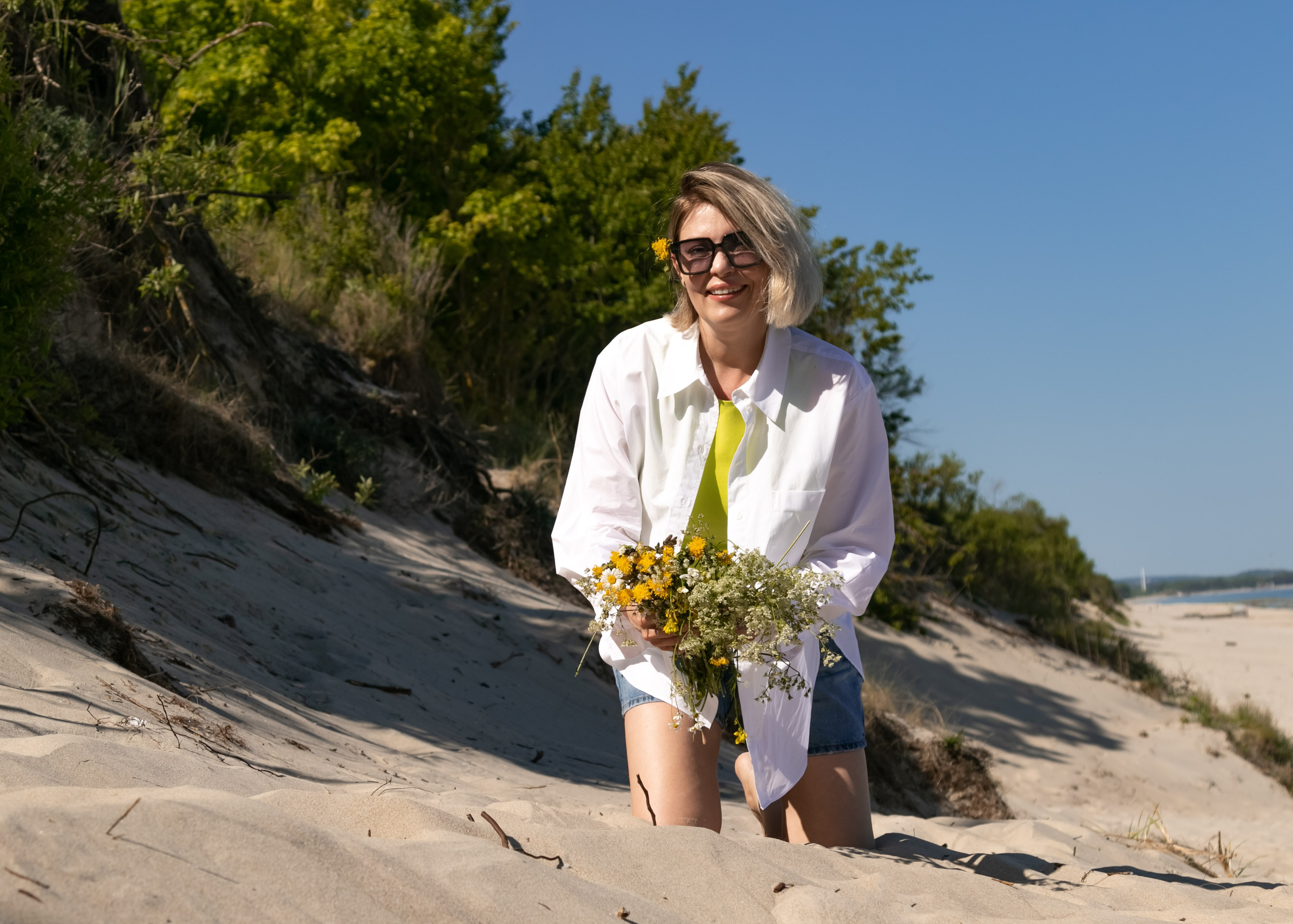 Солнечная Ирина на море. Фотограф Зеленоградск Лиана Сопина