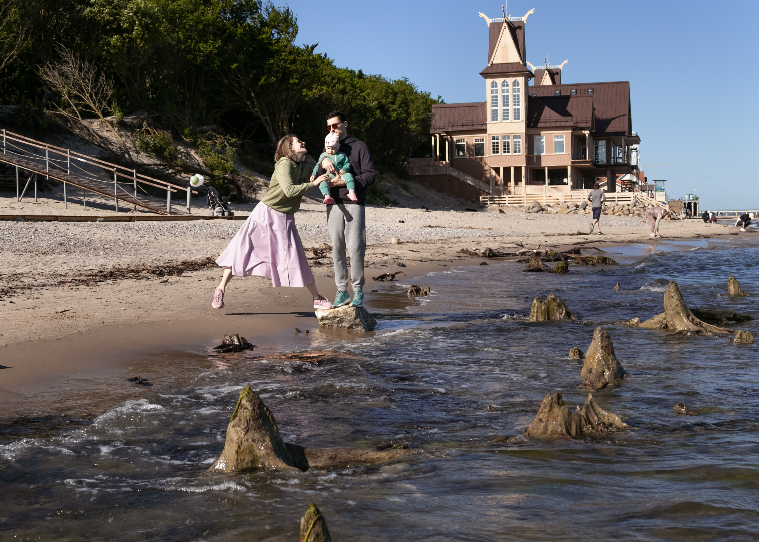 Первый день рождения на море. Фотограф Зеленоградск Лиана Сопина
