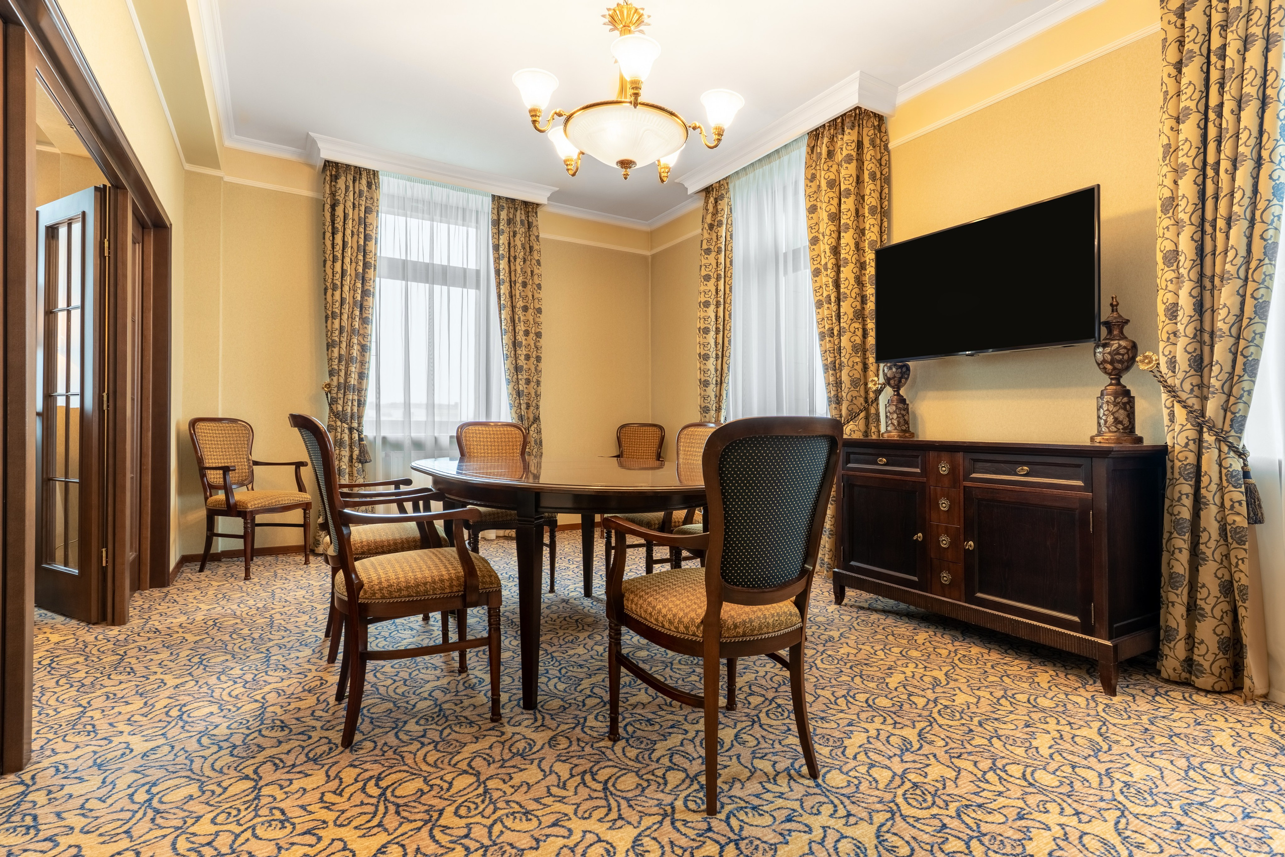 Интерьерная съёмка отель Хилтон Москва