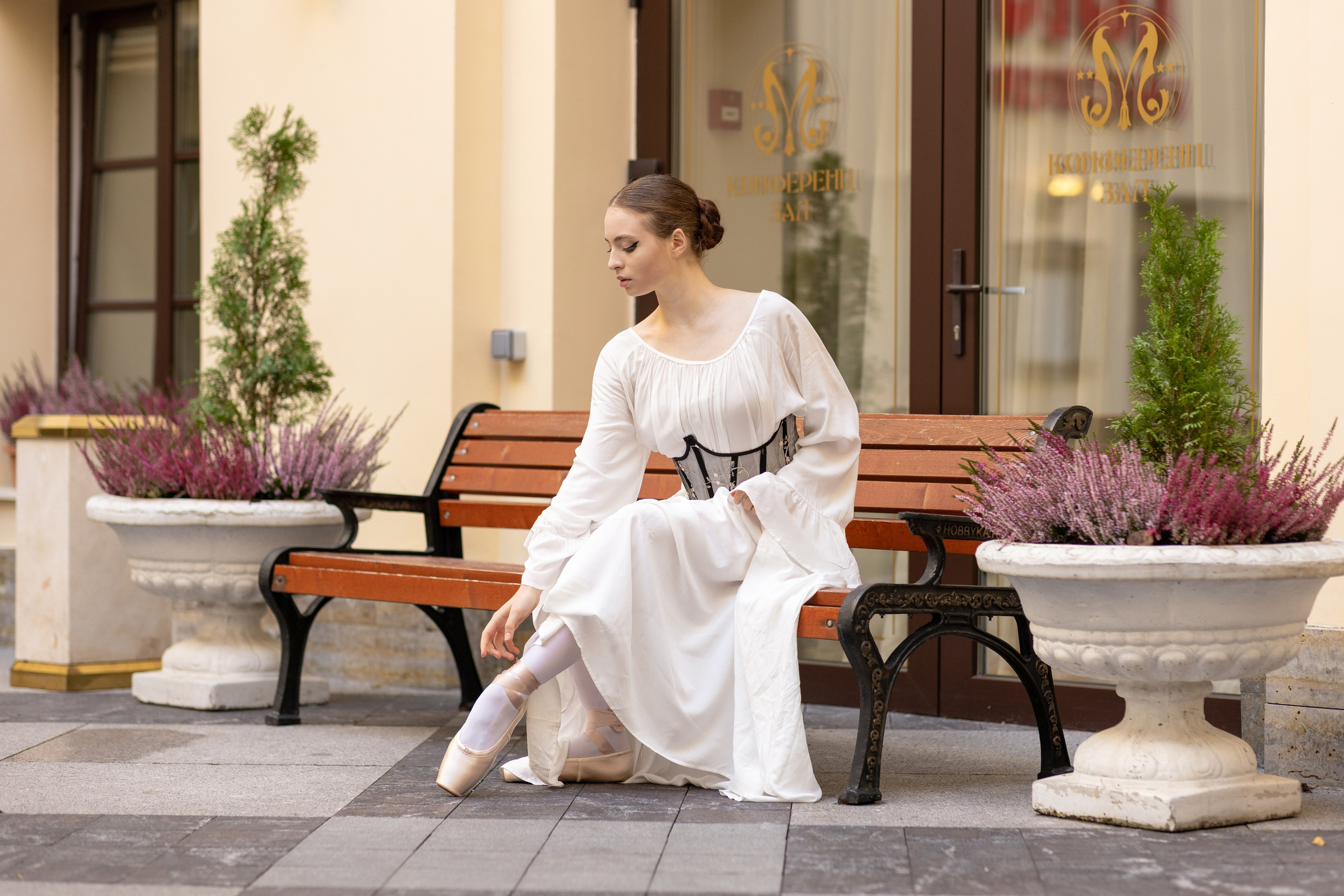 Платье белое напрокат. Балетный фотограф Алина Ханько — Душа Балета