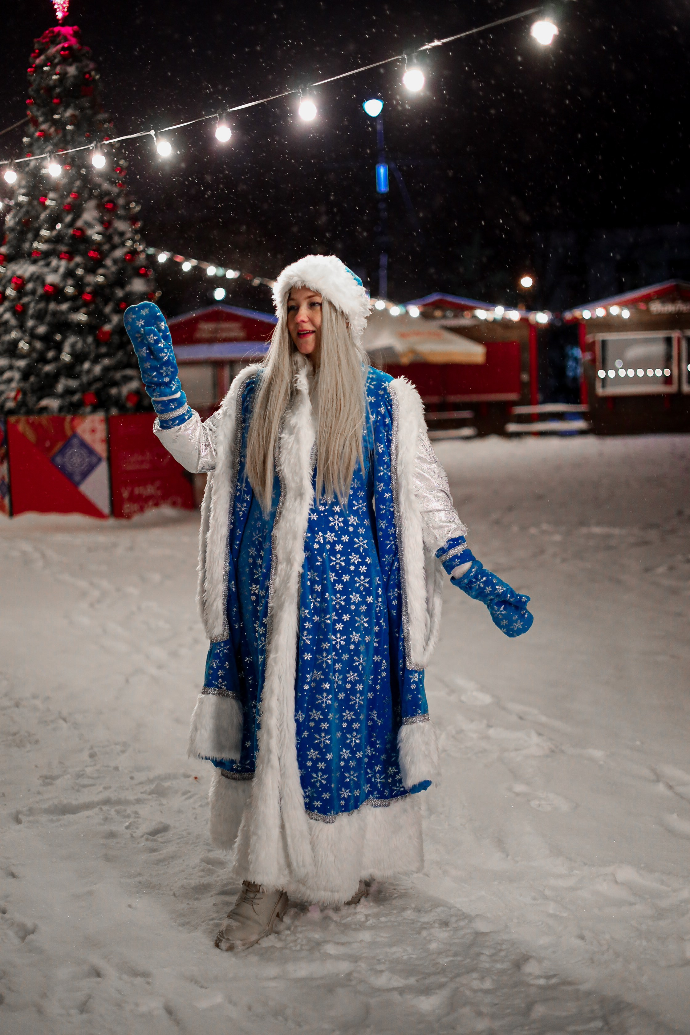 Снегурочка. Фотограф Мария Лаенко