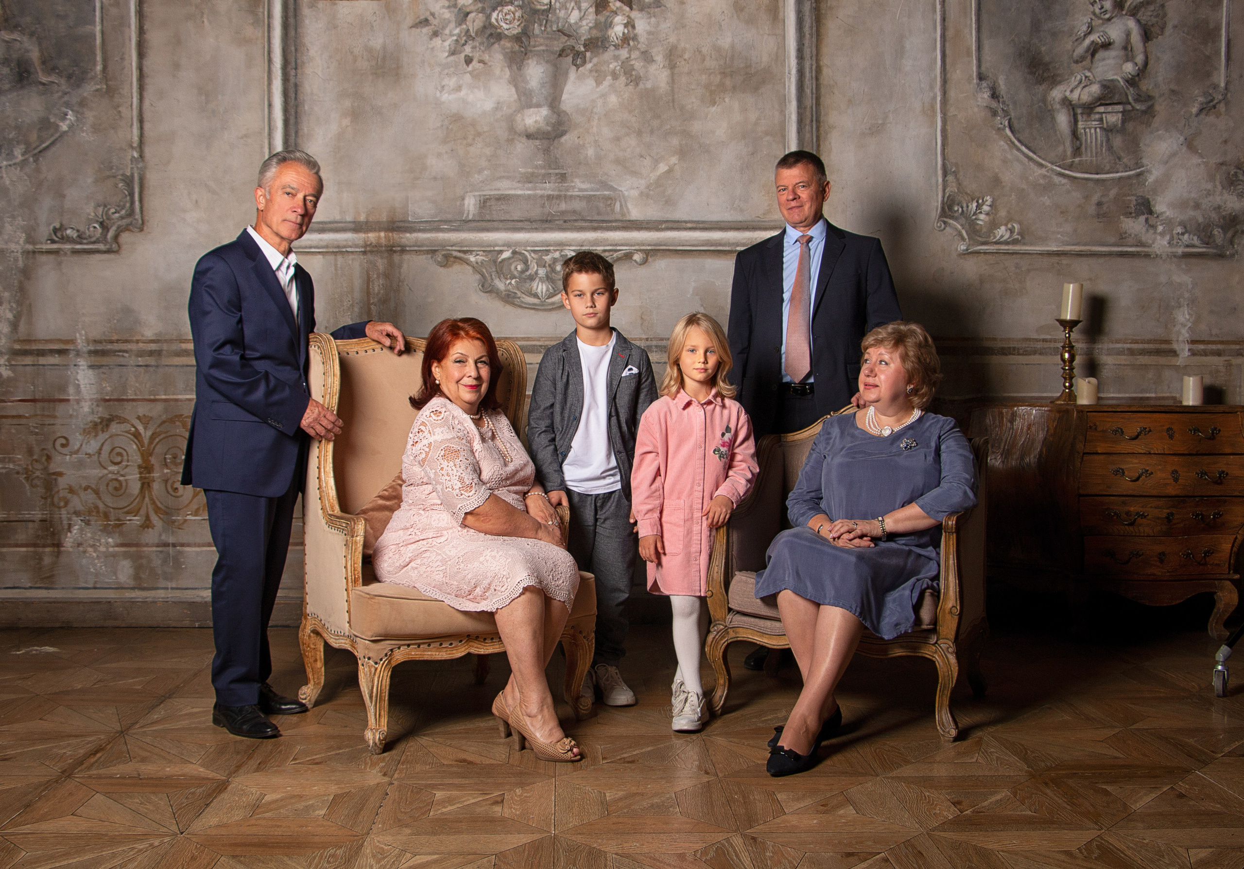 Съёмка в студии. Семейный и детский фотограф. М ария Гранкина