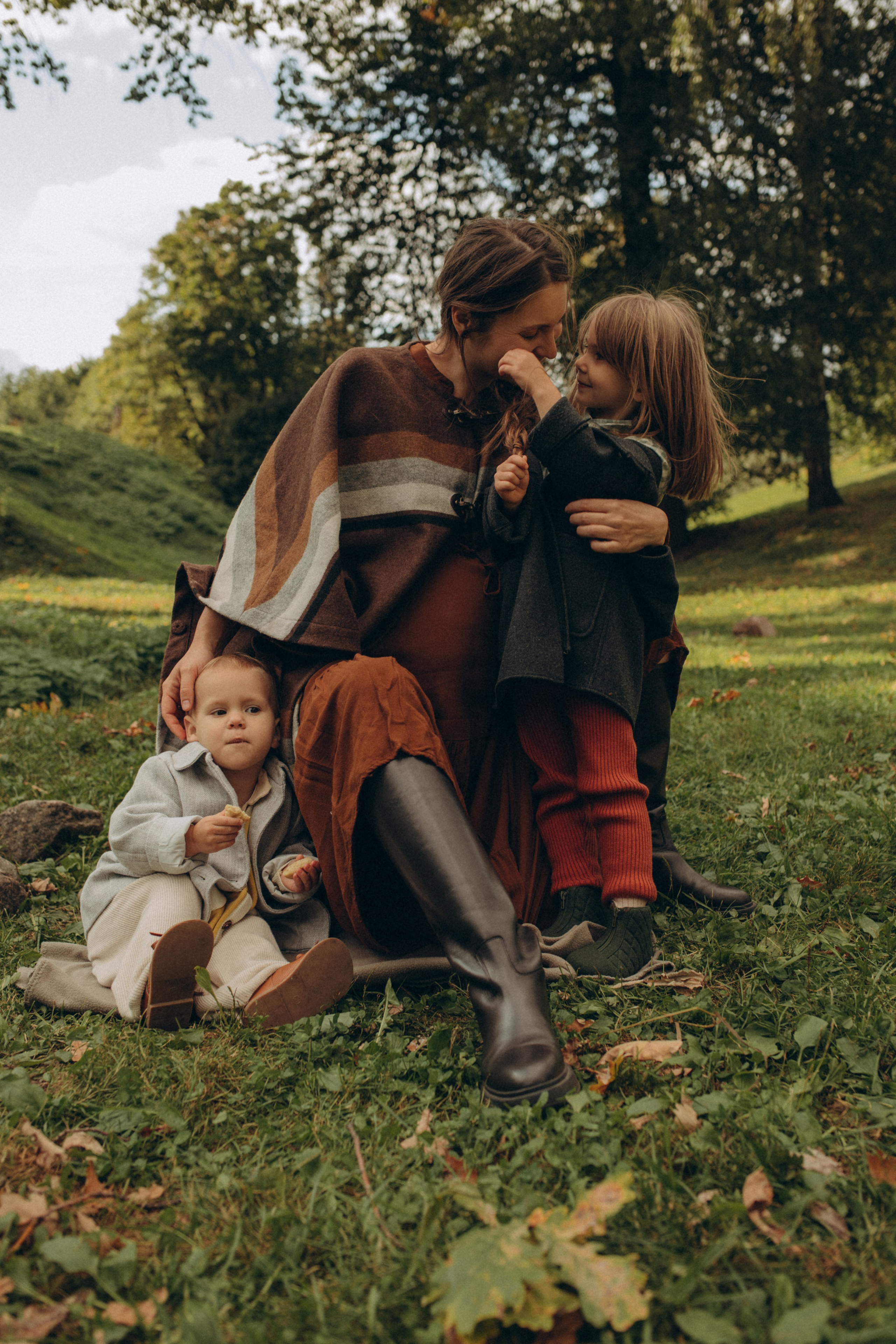 Лена, Кира и Наташа. Семейный фотограф в Москве Валерия Мясникова