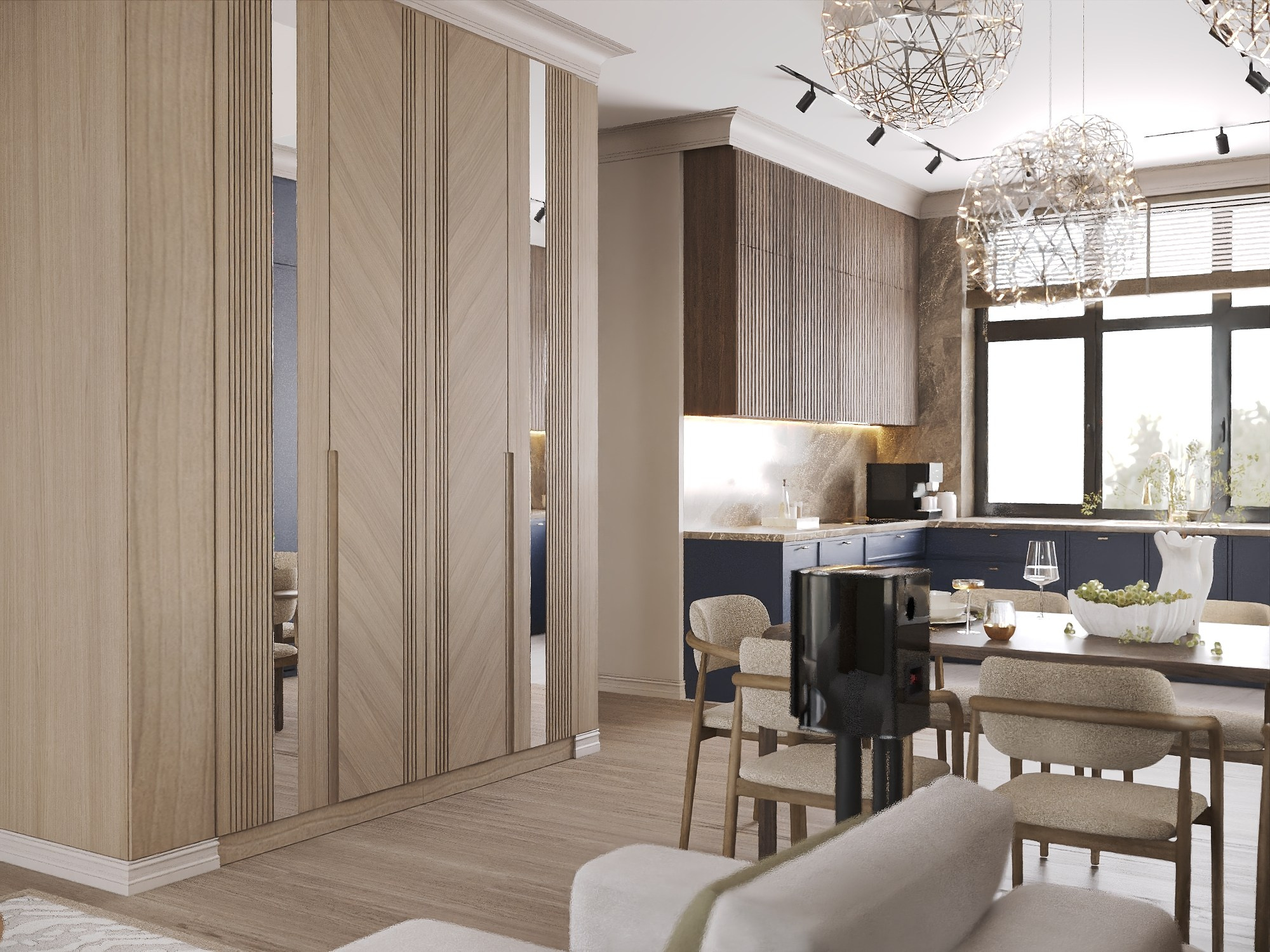 Санкт-Петербург, жилой дом 170 м². БК студия дизайна интерьера