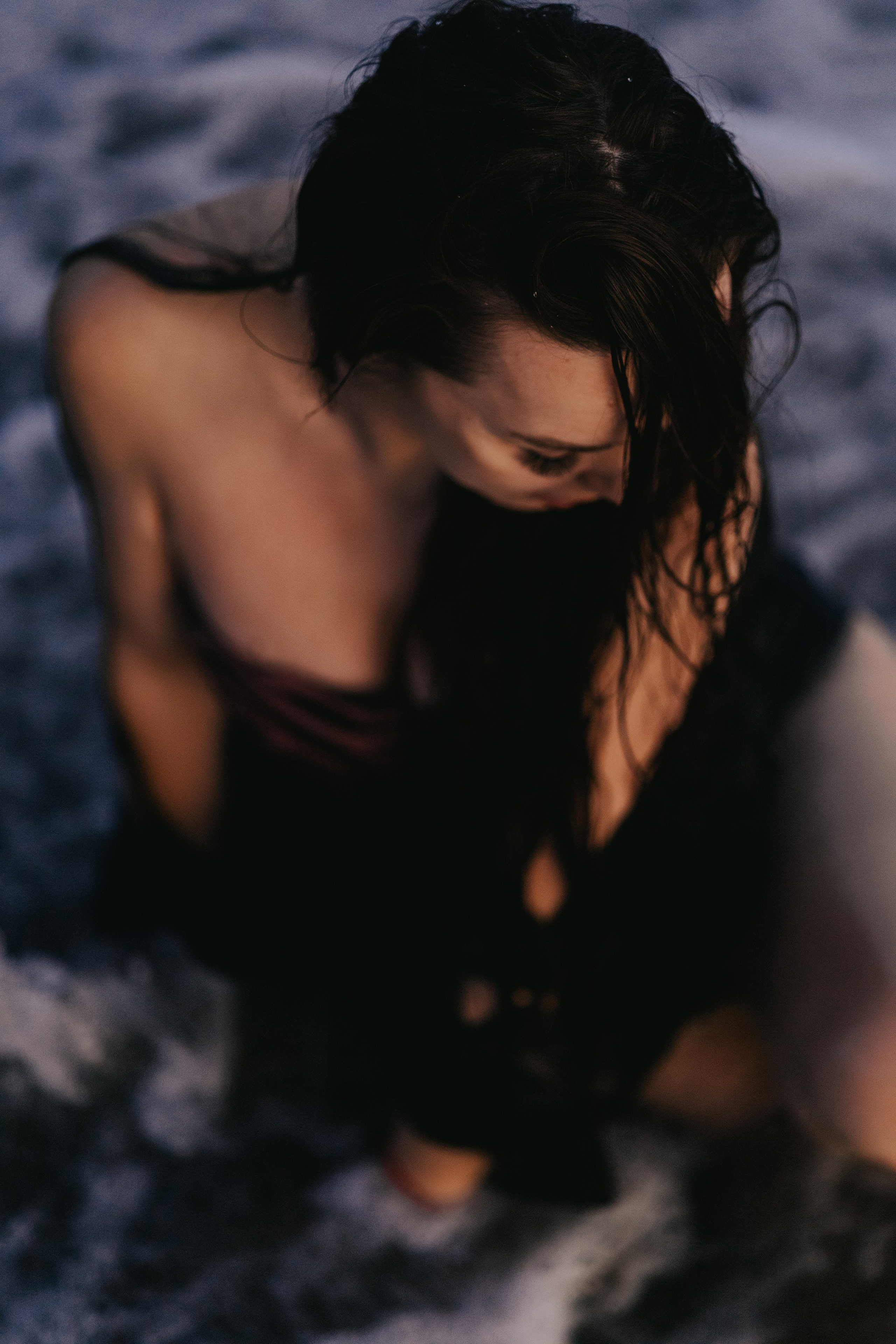 Юлия. Заката на скале Парус. Семейный и портретный фотограф в Геленджике Любовь Бодрова