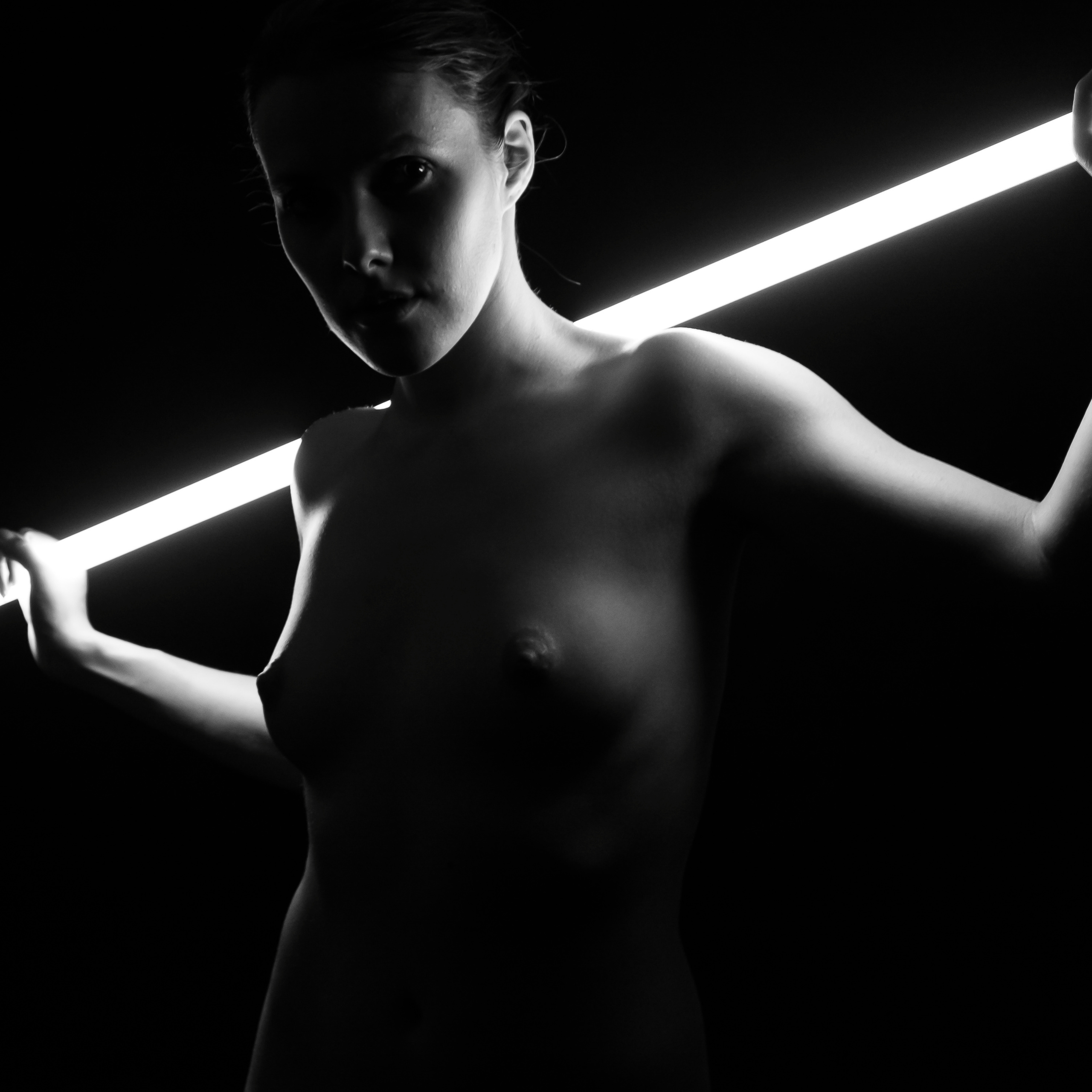 Фотосессия Обнаженный джедай. Портретная фотосъемка в Москве. Фотограф Алексей Афанасьев