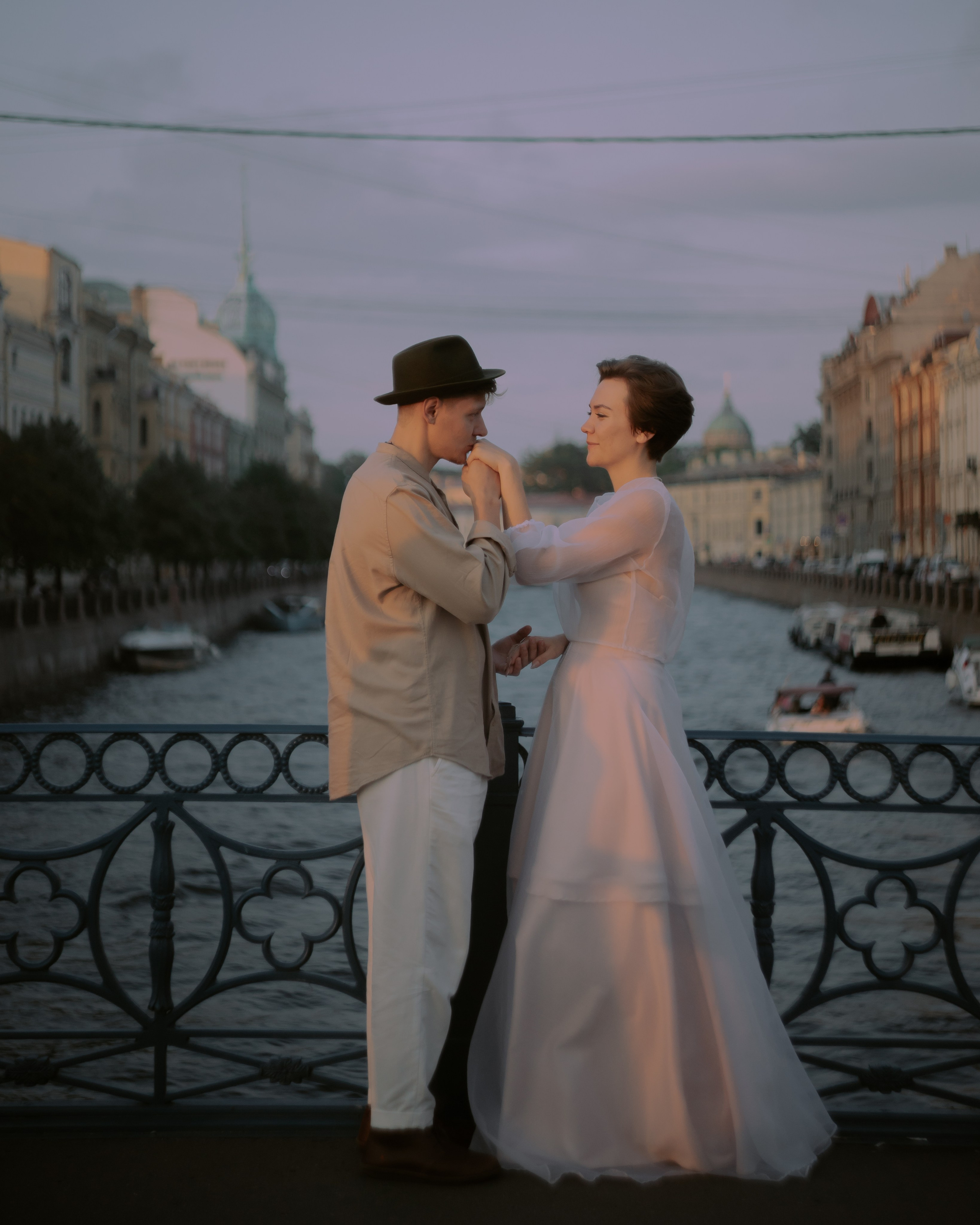 Свадебная нуарная фотосессия в Петербурге. Свадебный фотограф в Санкт-Петербурге Миша Репина