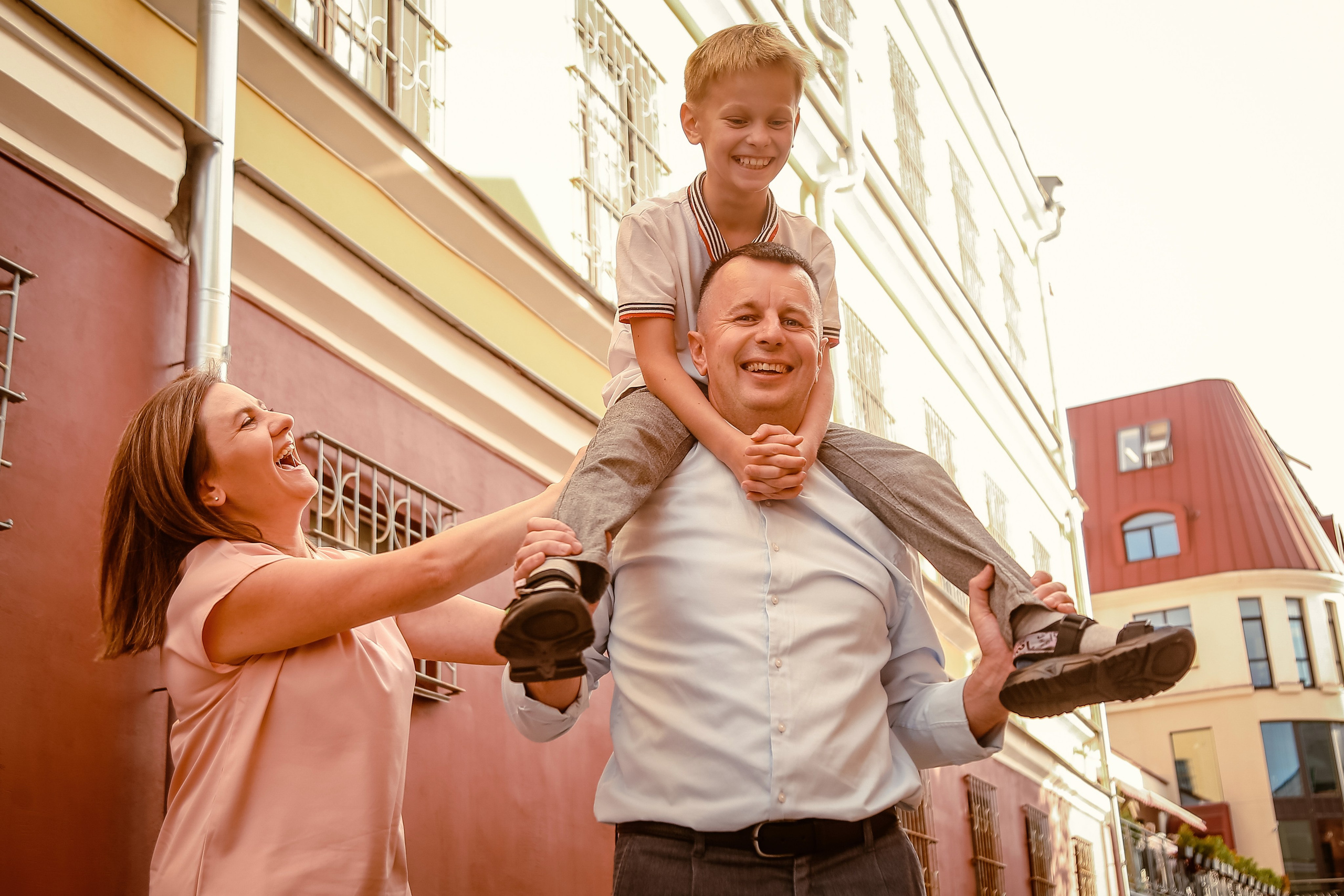 Лена с семьей. Фотограф Гавриленко Светлана