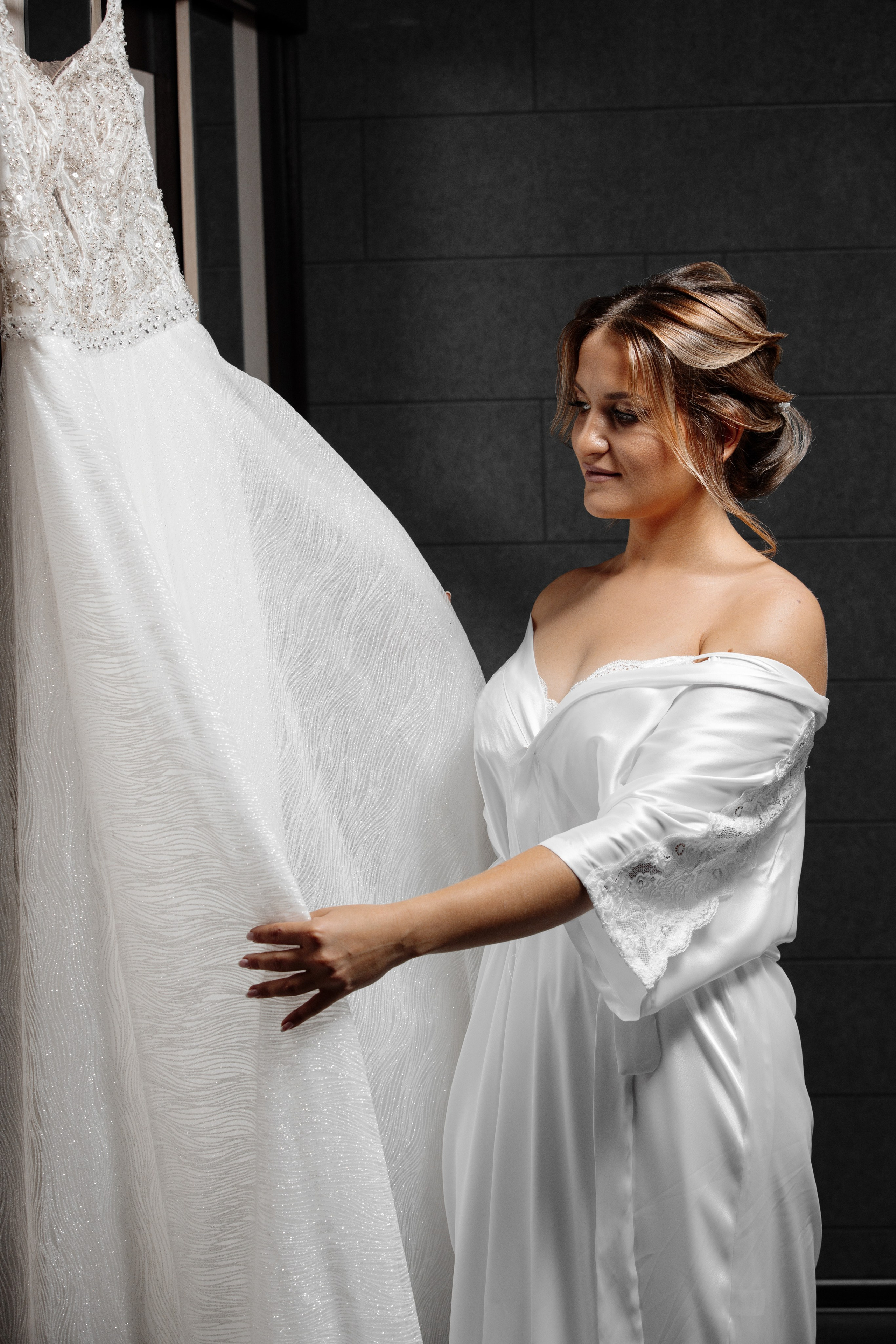 Сборы невесты. Свадебная съёмка в Москве