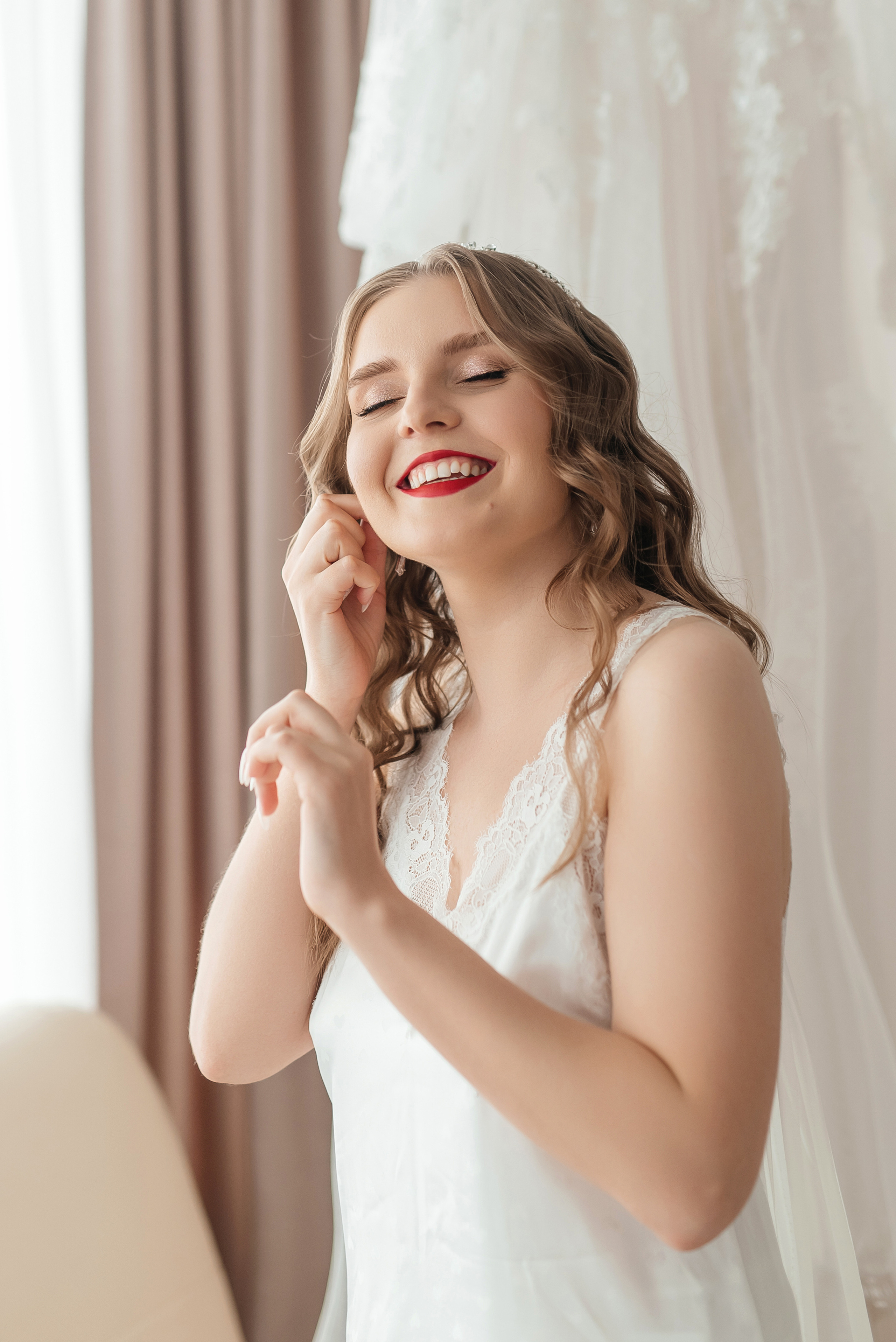 Утро невесты Анастасии. Свадебный фотограф Елена Рякина