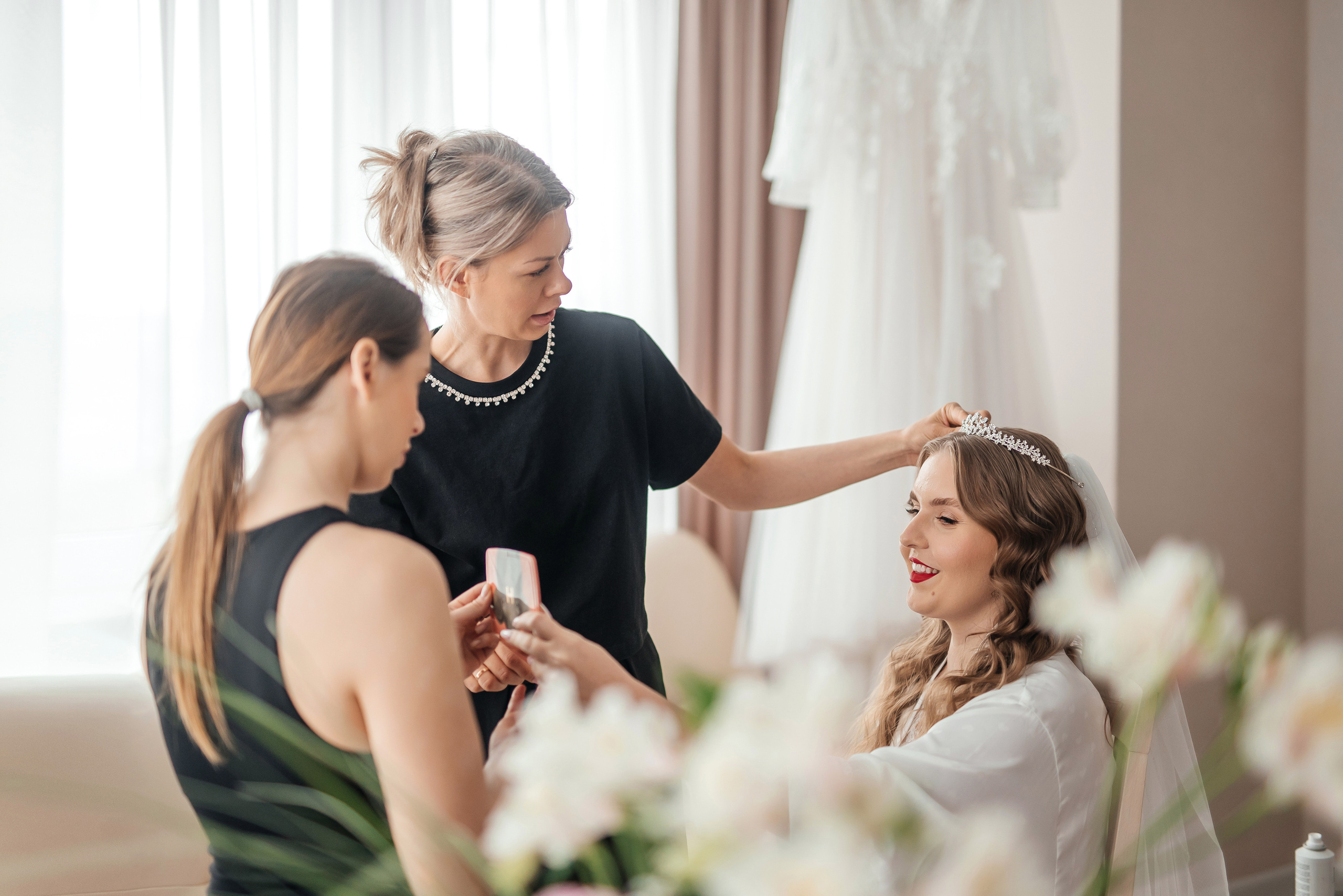 Утро невесты Анастасии. Свадебный фотограф Елена Рякина