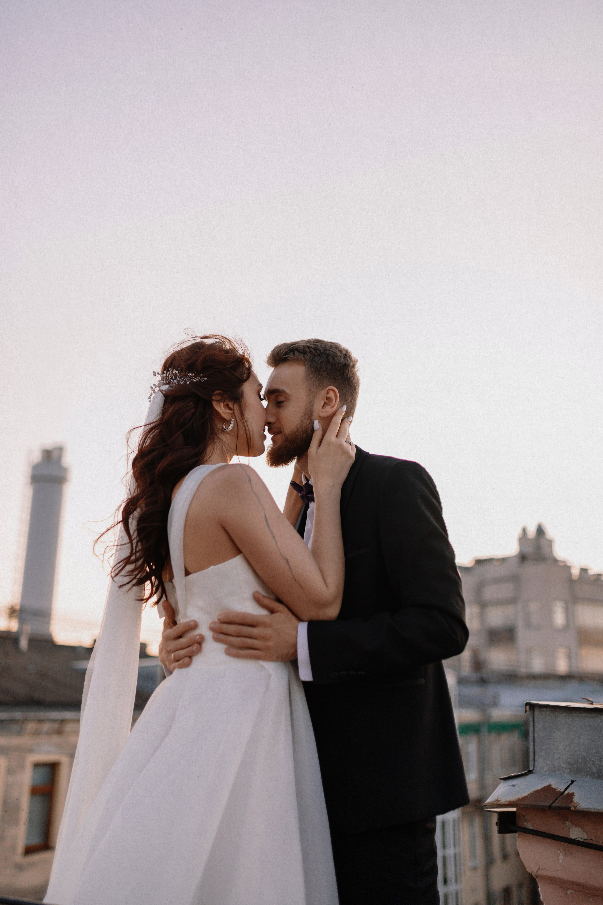 Крыша Петроградки. Николь — ваш любимый фотограф в Санкт-Петербурге