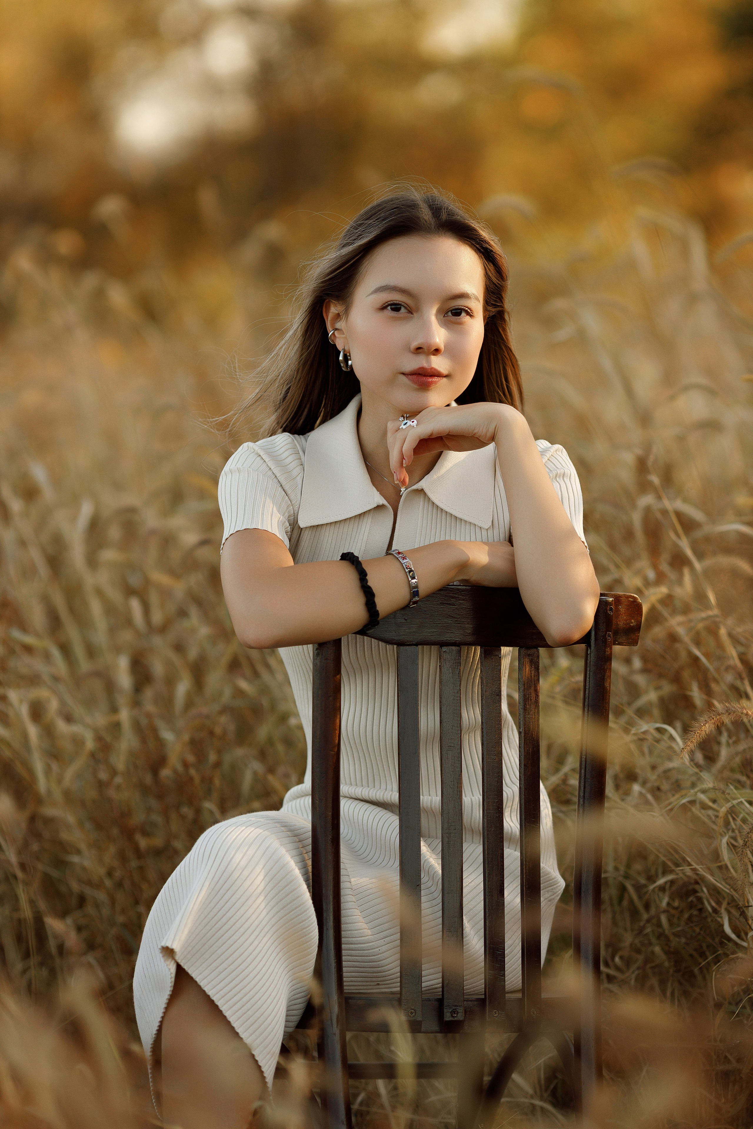 Осень 11 класс (съемка в поле). Photoalbum-vl.ru