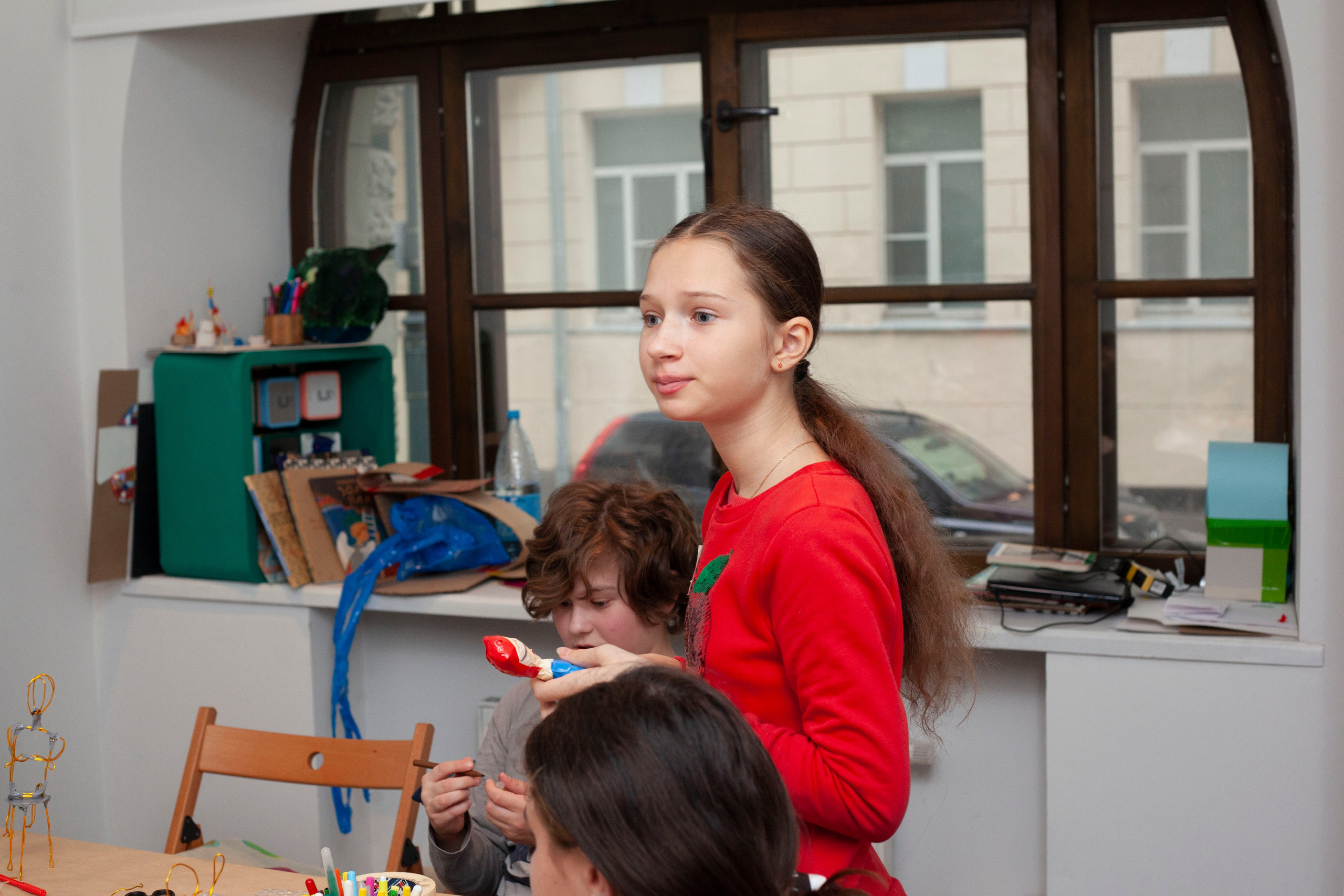 Детский мастер-класс в ММОМА. Stanislav Baryshev — People. Emotions. Atmosphere