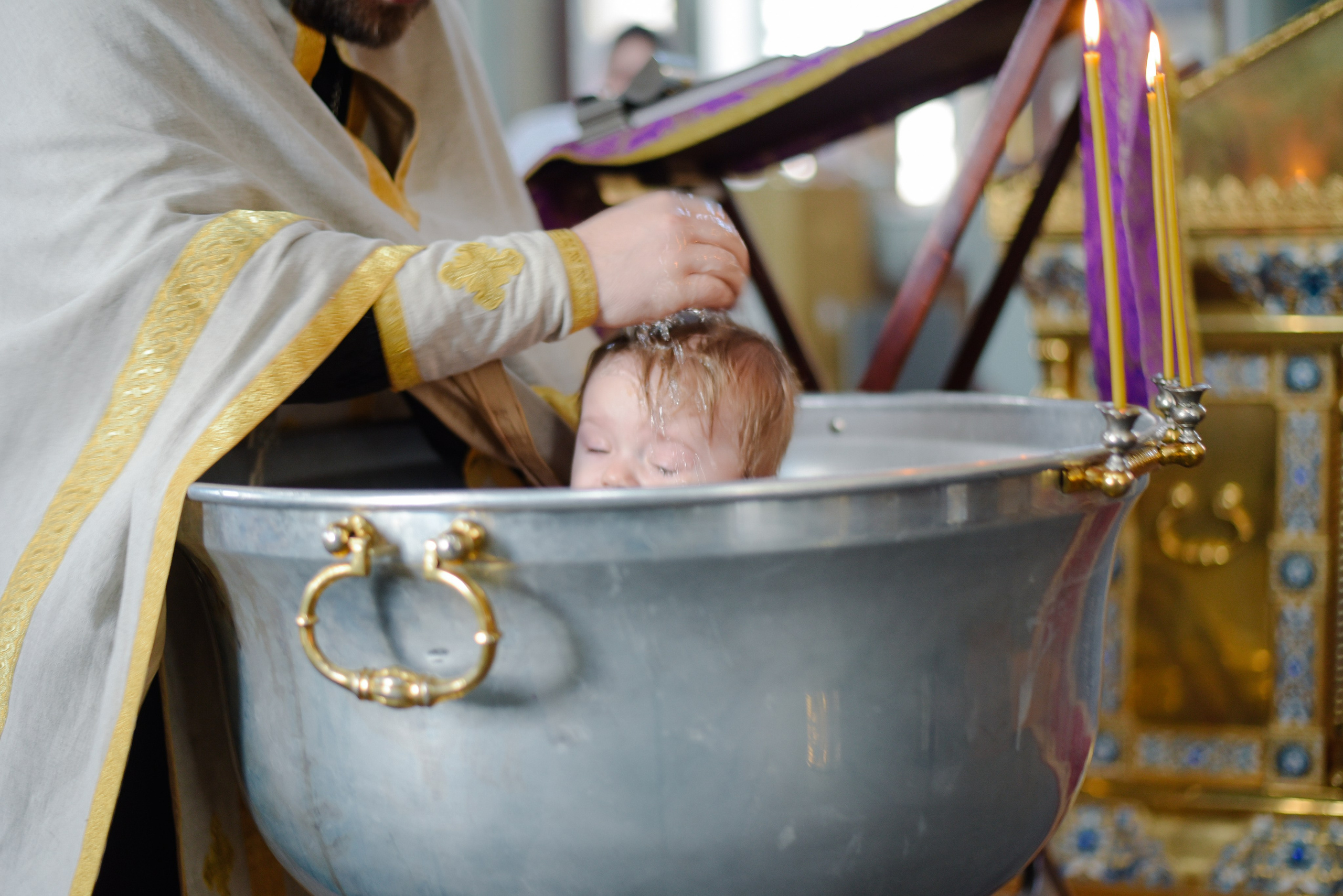 Крещение Алексея. Фотограф Лола Волна, город Москва