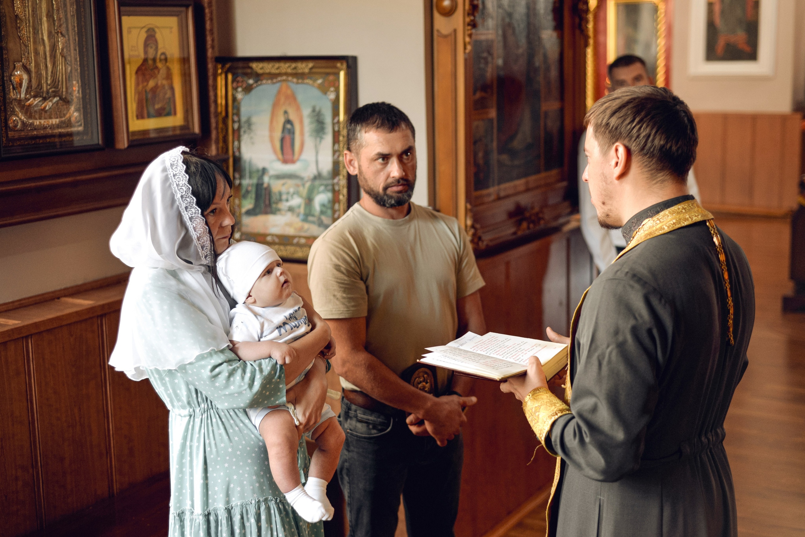 Крещение Владика. Семейный и свадебный фотограф Галина Абакумова, фотосессии в Белгороде