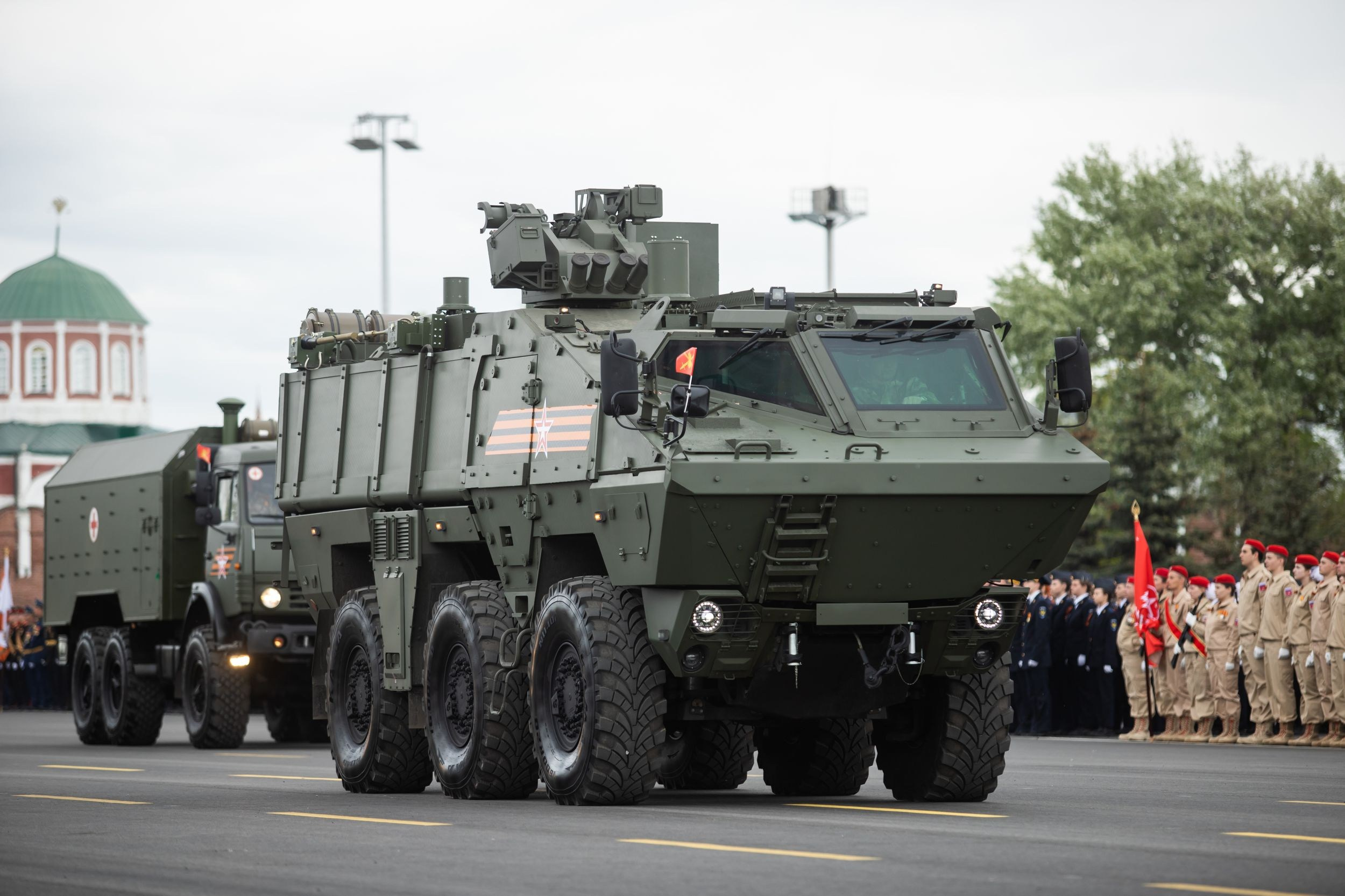 Генеральная репетиция Парада Победы (5 мая 2024). Репортажный фотограф Алексей Пирязев