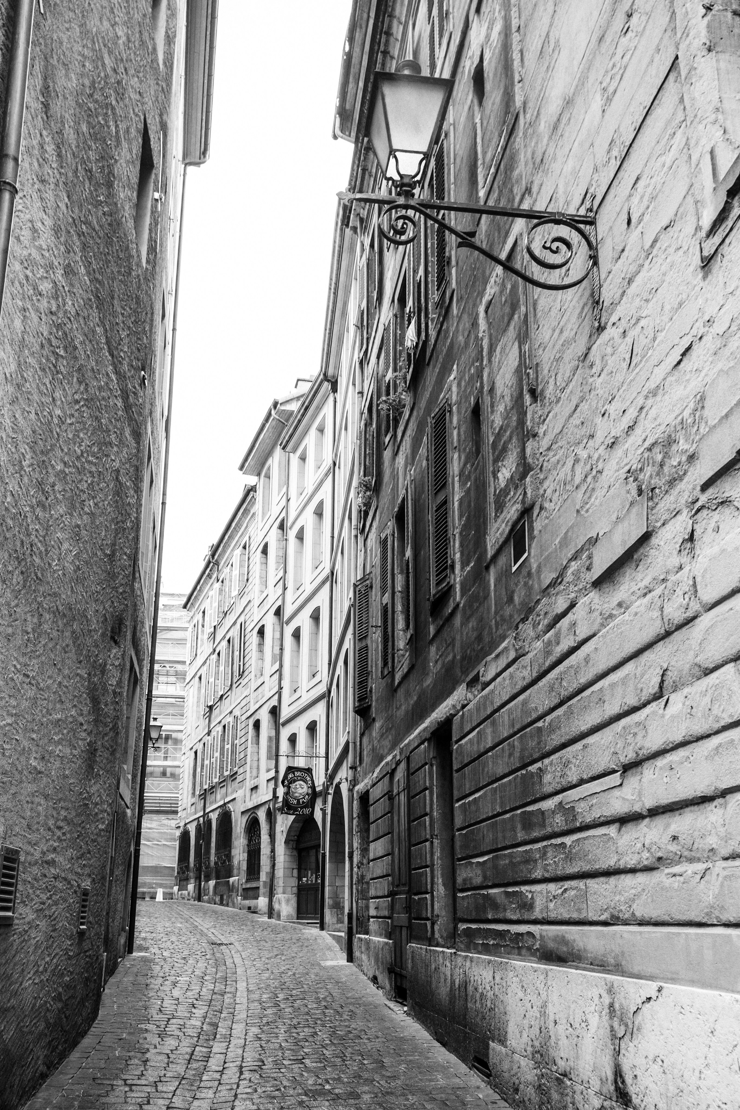 Женева. Фотограф Антон Швец — Монохромная реальность