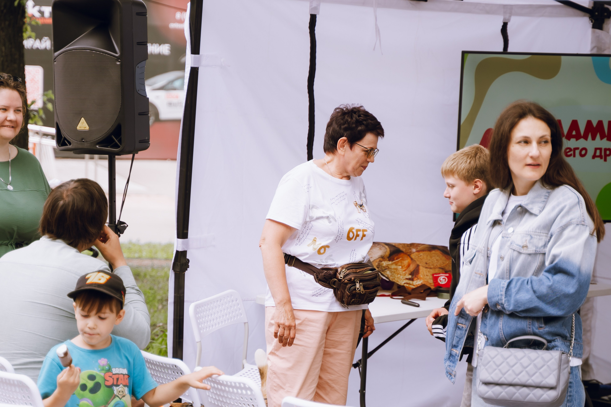 Площадка фестиваля «Мампус и его друзья» в Лесопарке 2025. Фотограф Надежда Погребняк | Рязань | Москва