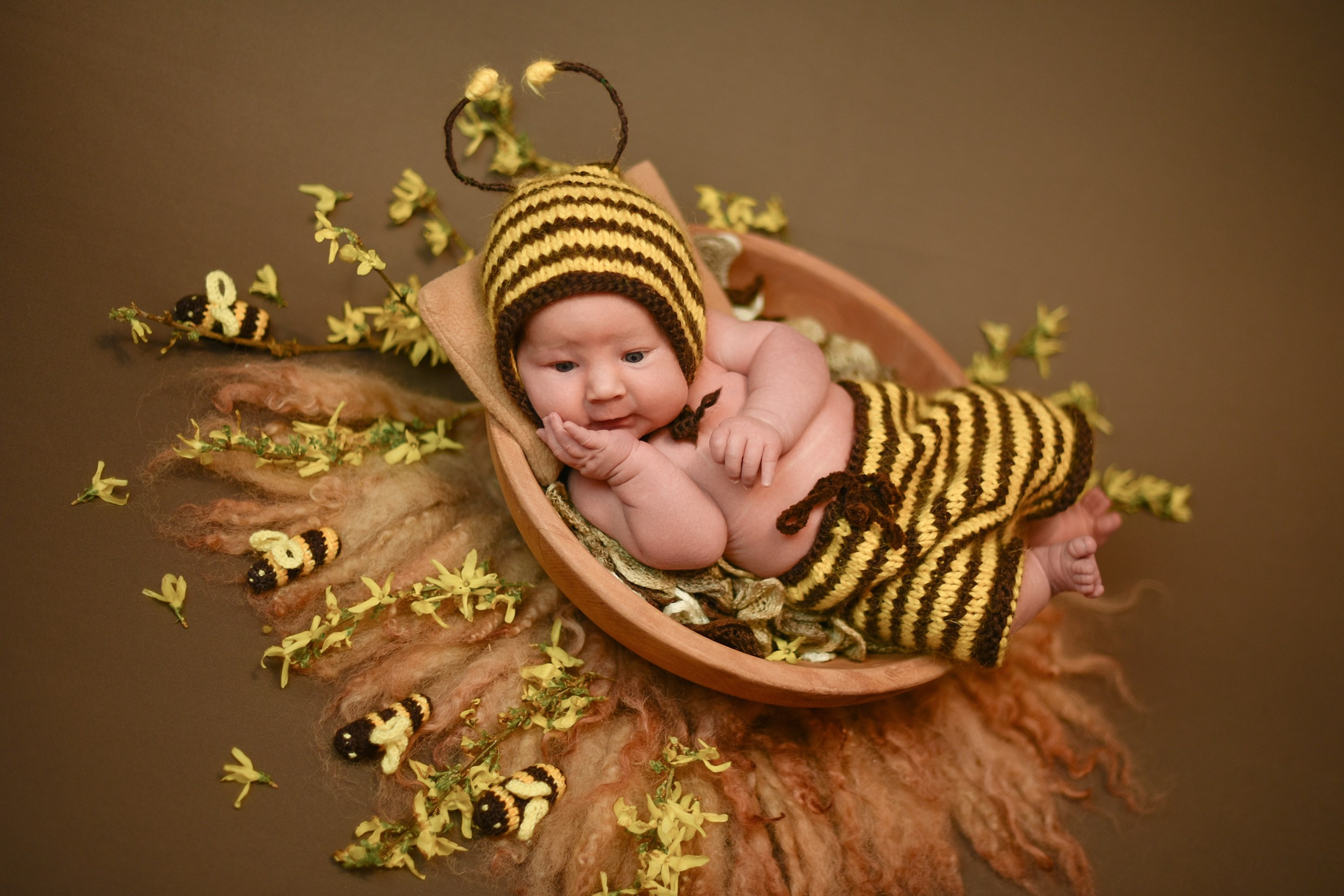 Машенька 18 дней. Фотограф беременности и новорожденных малышей Анастасия Никитина