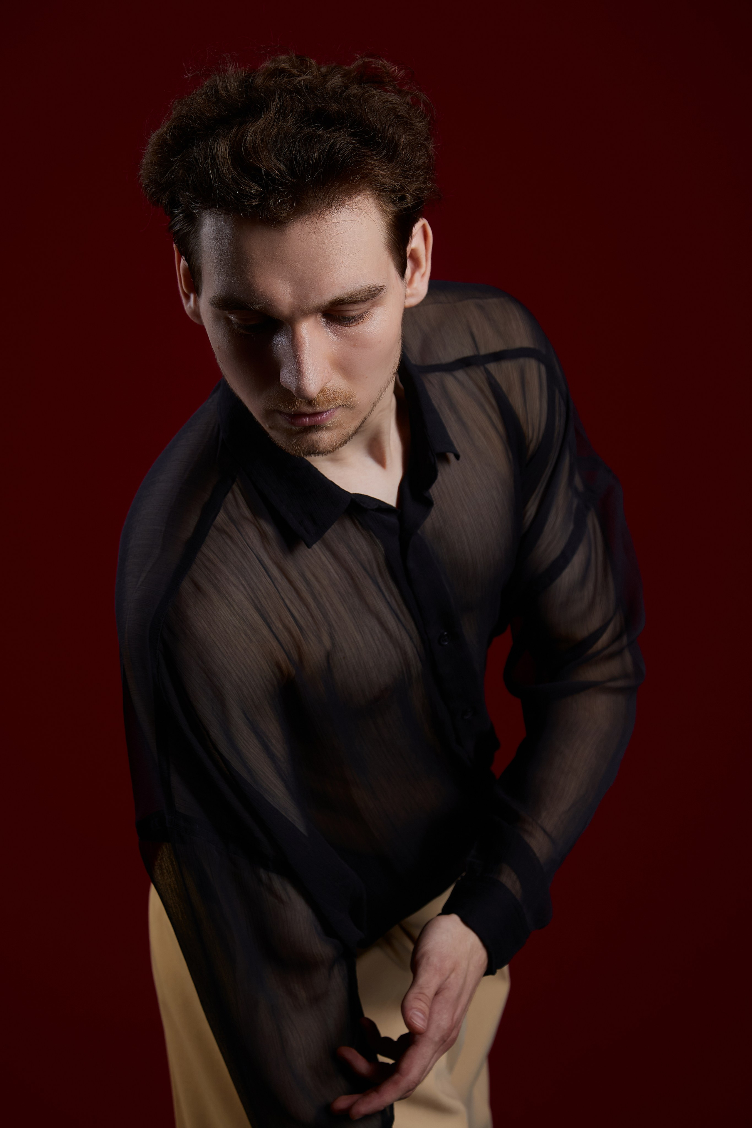 Студийная съемка. Саша Лампочкин. Портретный фотограф в Москве