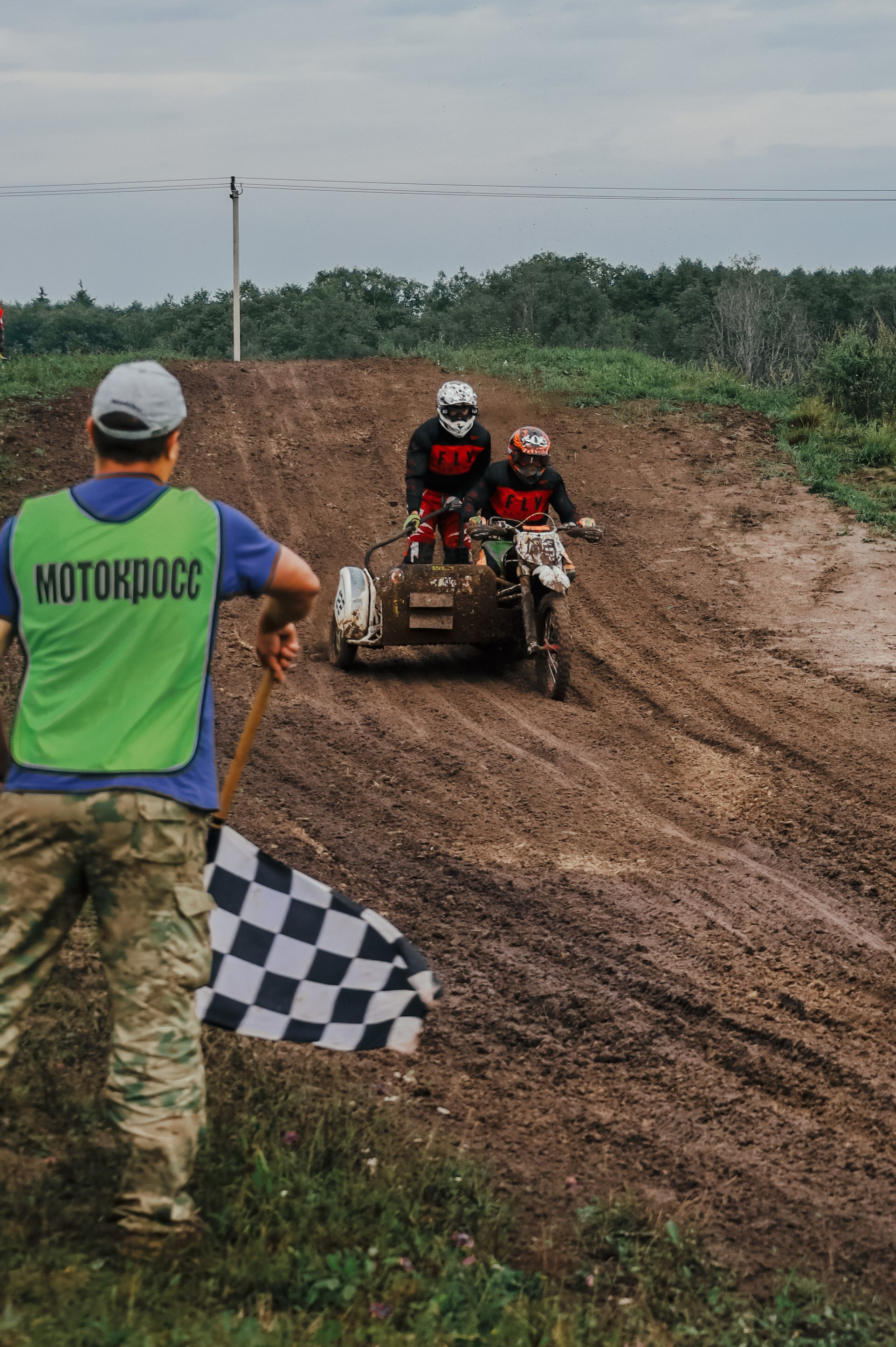 Мотокросс. Никонорова Анастасия