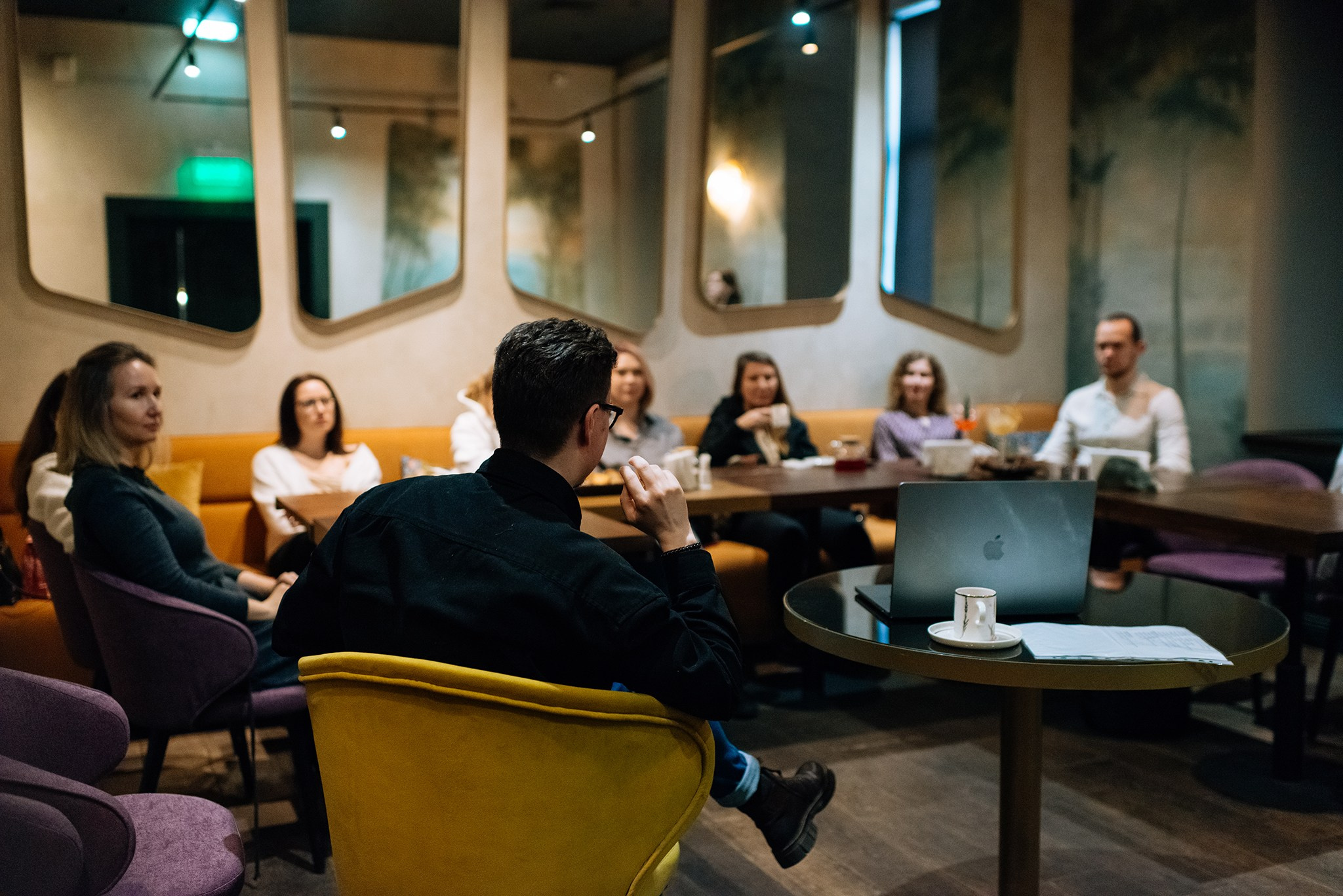 Хичкок, его жена и его блондинки. Арт-завтрак. Репортажный фотограф в Санкт-Петербурге Анастасия Клёпова