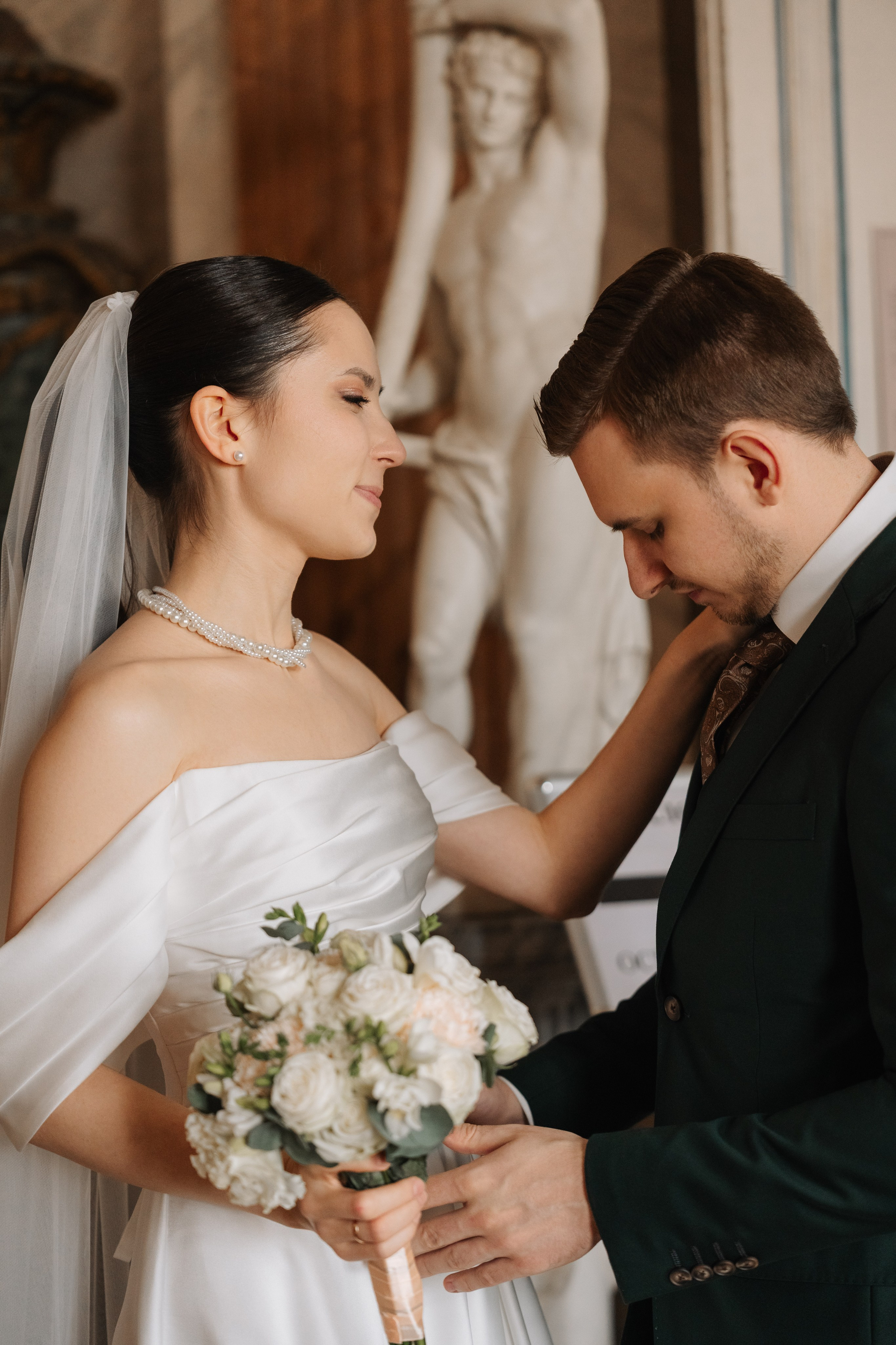 Влад и Илина в Кусково. Свадебный фотограф в Москве Анна Полушина