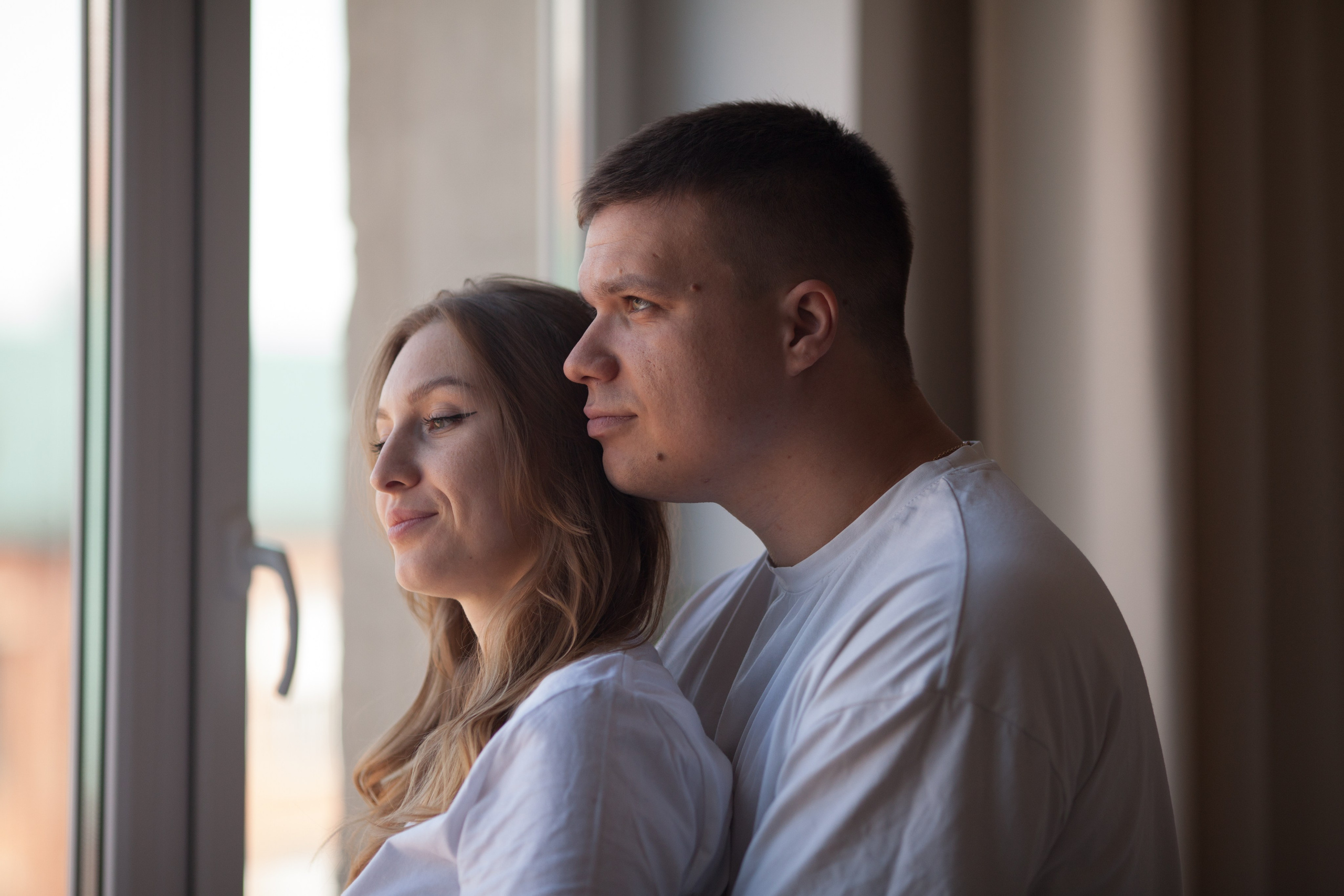 Женя и Кристина минимализм. Семейный и детский фотограф в Краснодаре Брусилова Марина