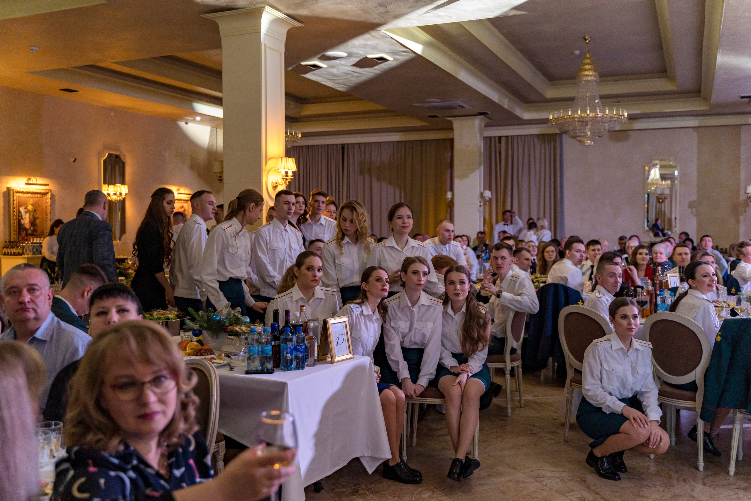 Фотосъемка выпуска военной академии и вручение дипломов