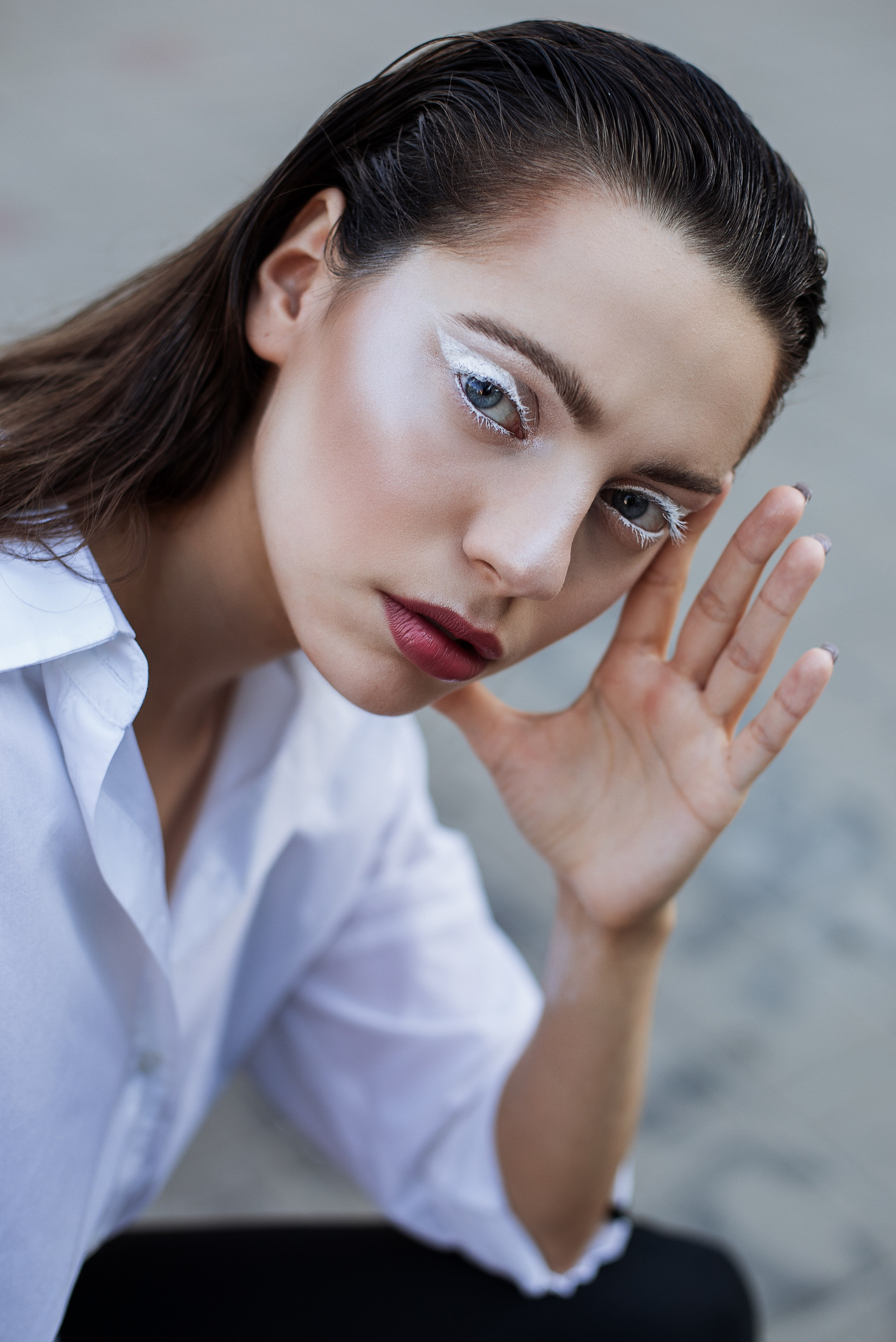Минимализм, контраст и графичность — съемка Виктории. Алена Русских — фотограф и графический дизайнер в Ростове-на-дону