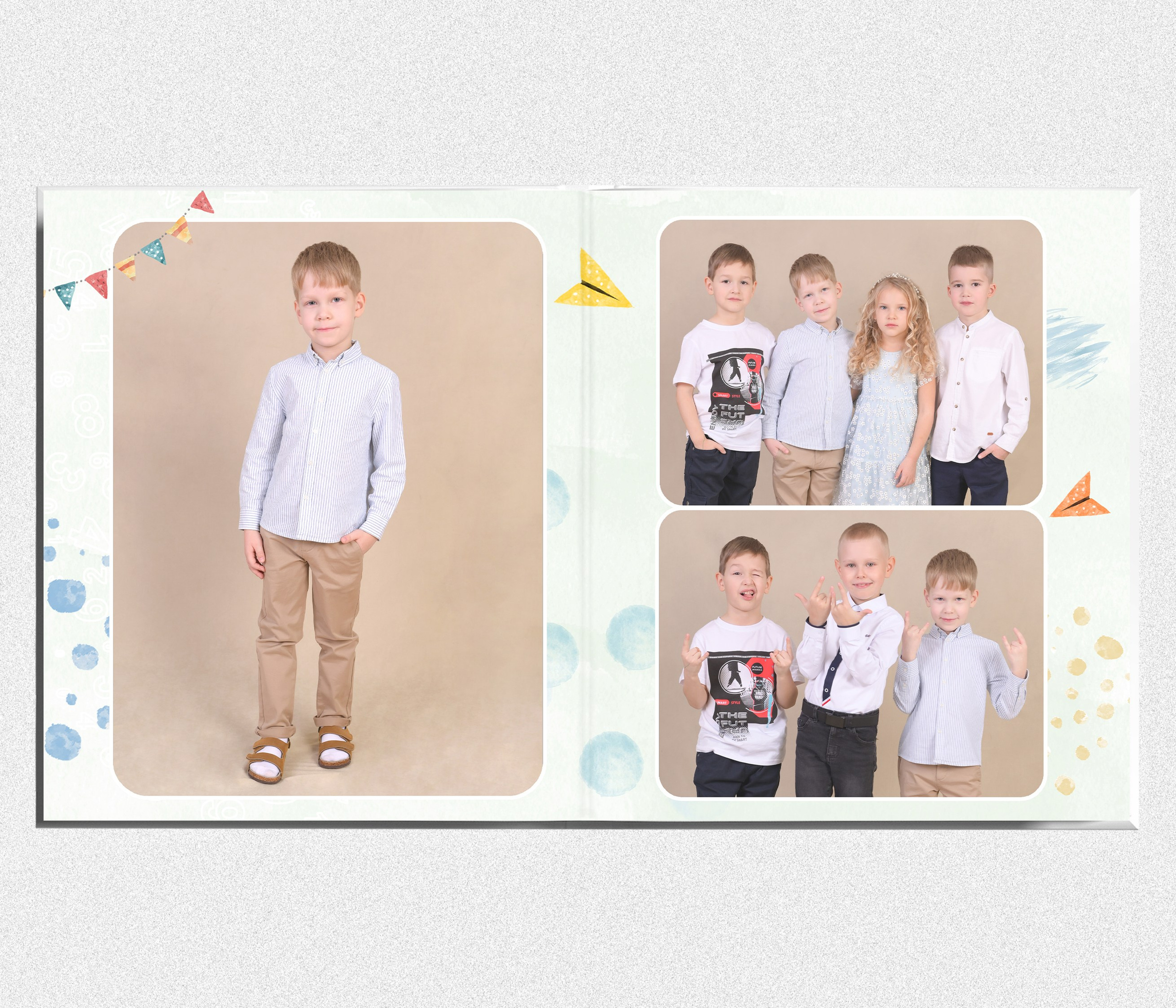 Выпускная книга "Сказка". Выпускные альбомы в Тюмени для школ, садов, вузов спортивных секций