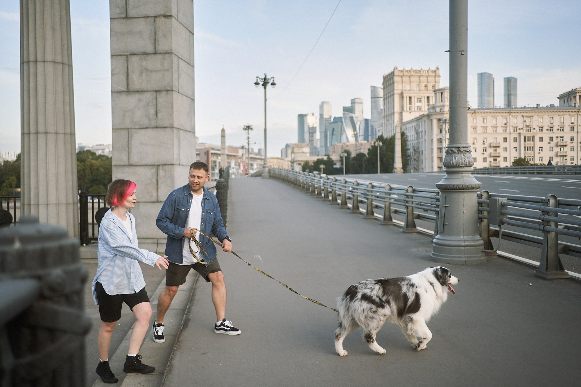 Аня, Стас и Кори. Фотограф анималист Москва Дарья