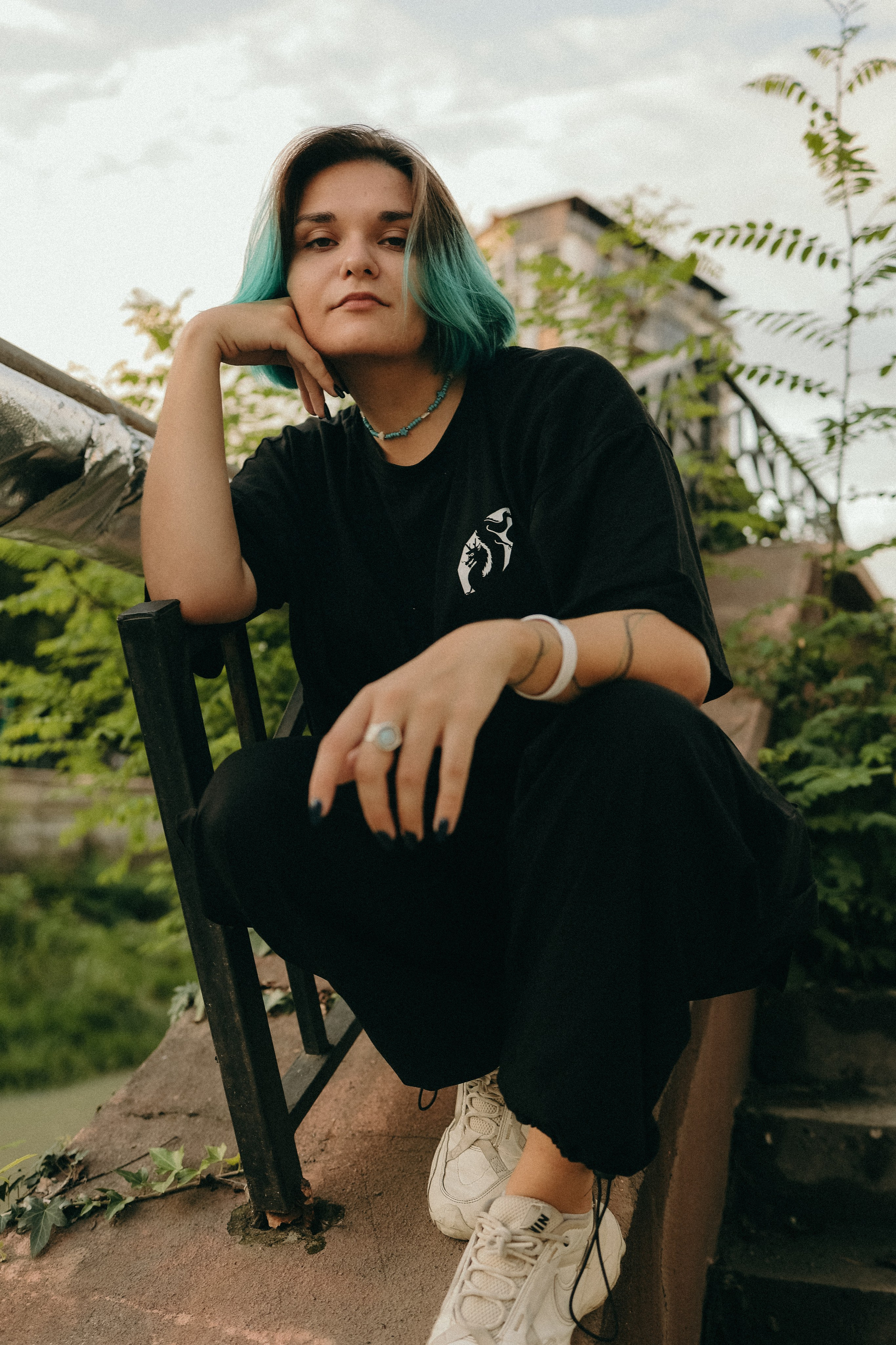 Портретная фотосессия на улице города Сочи. Катя. Портретный и лавстори фотограф в Стерлитамаке Альбина Шарт