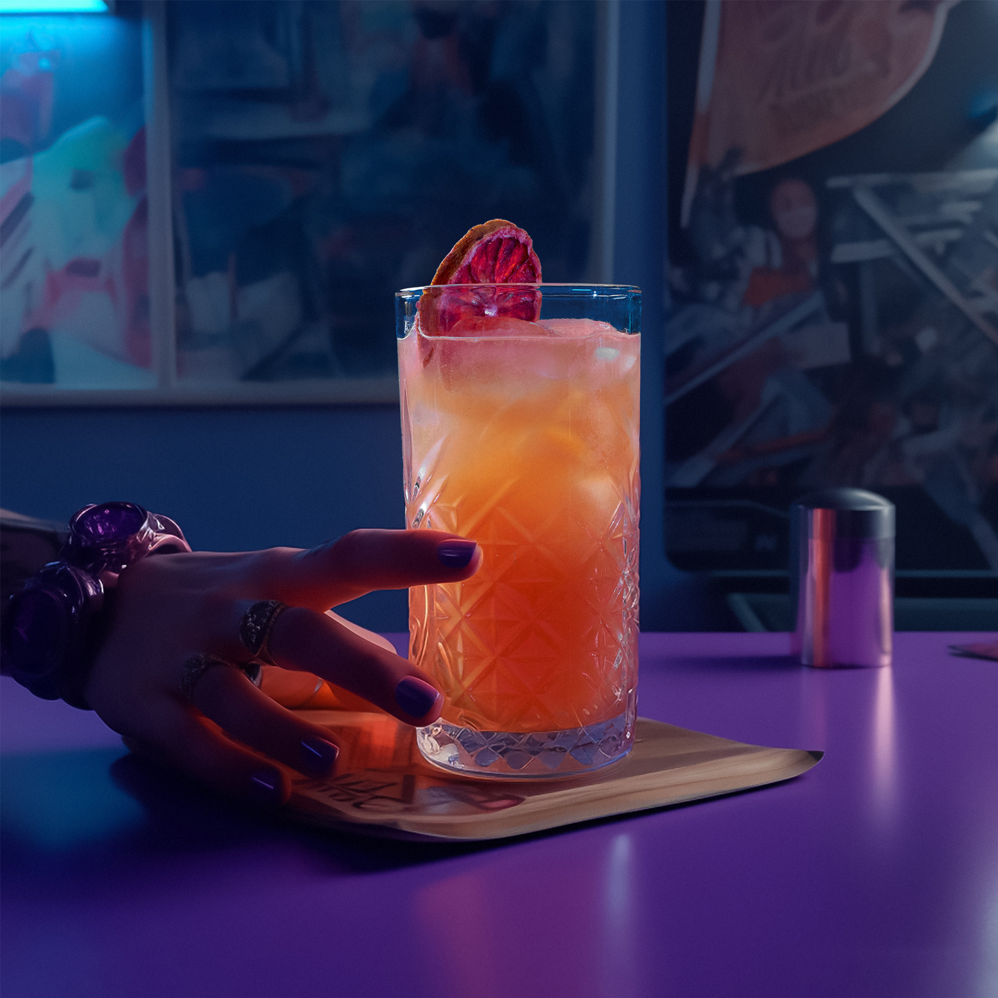 Night city Menu. ГЛАВНАЯ