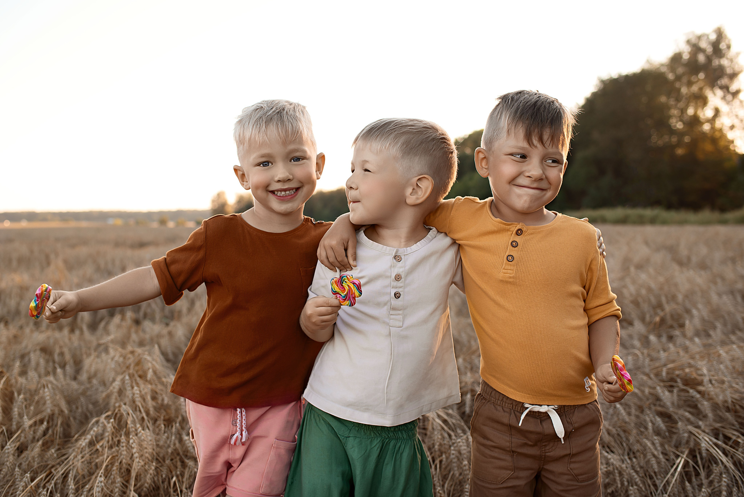 Лето в поле. Детский и семейный фотограф в Москве Олеся Рослякова