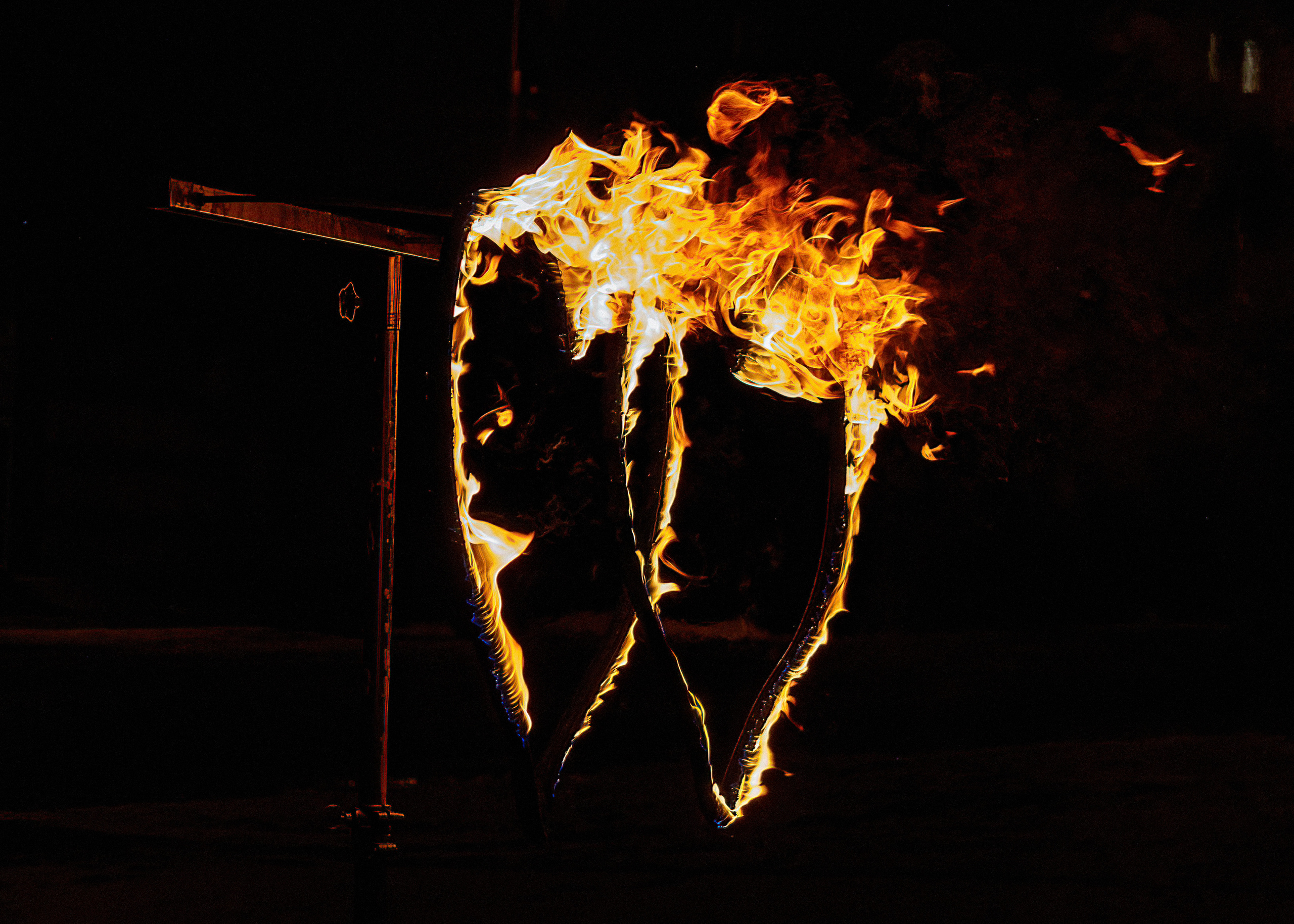 Огненное шоу. Фотограф в РФ и ЛНР Юлия Федосеева