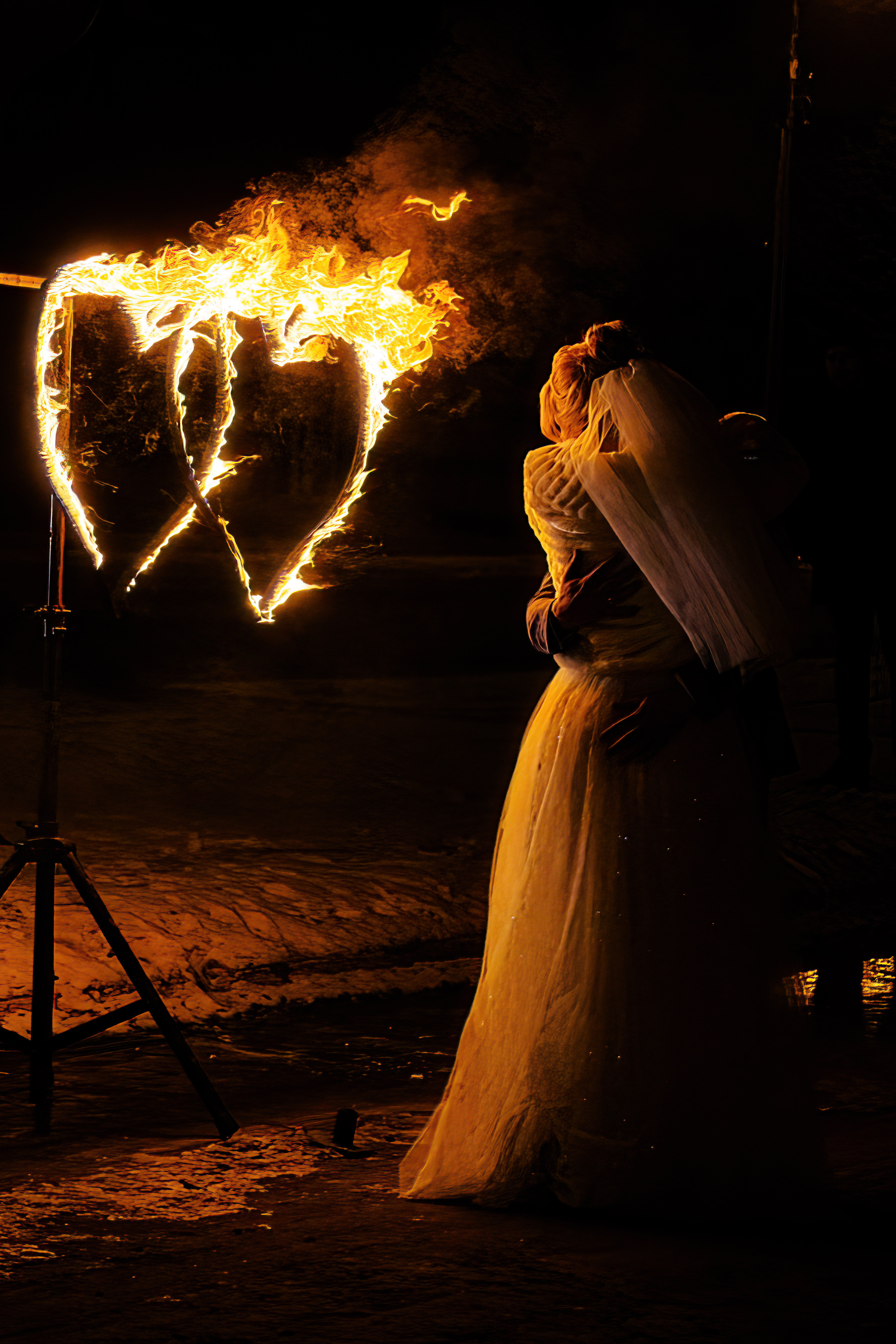 Огненное шоу. Фотограф в РФ и ЛНР Юлия Федосеева