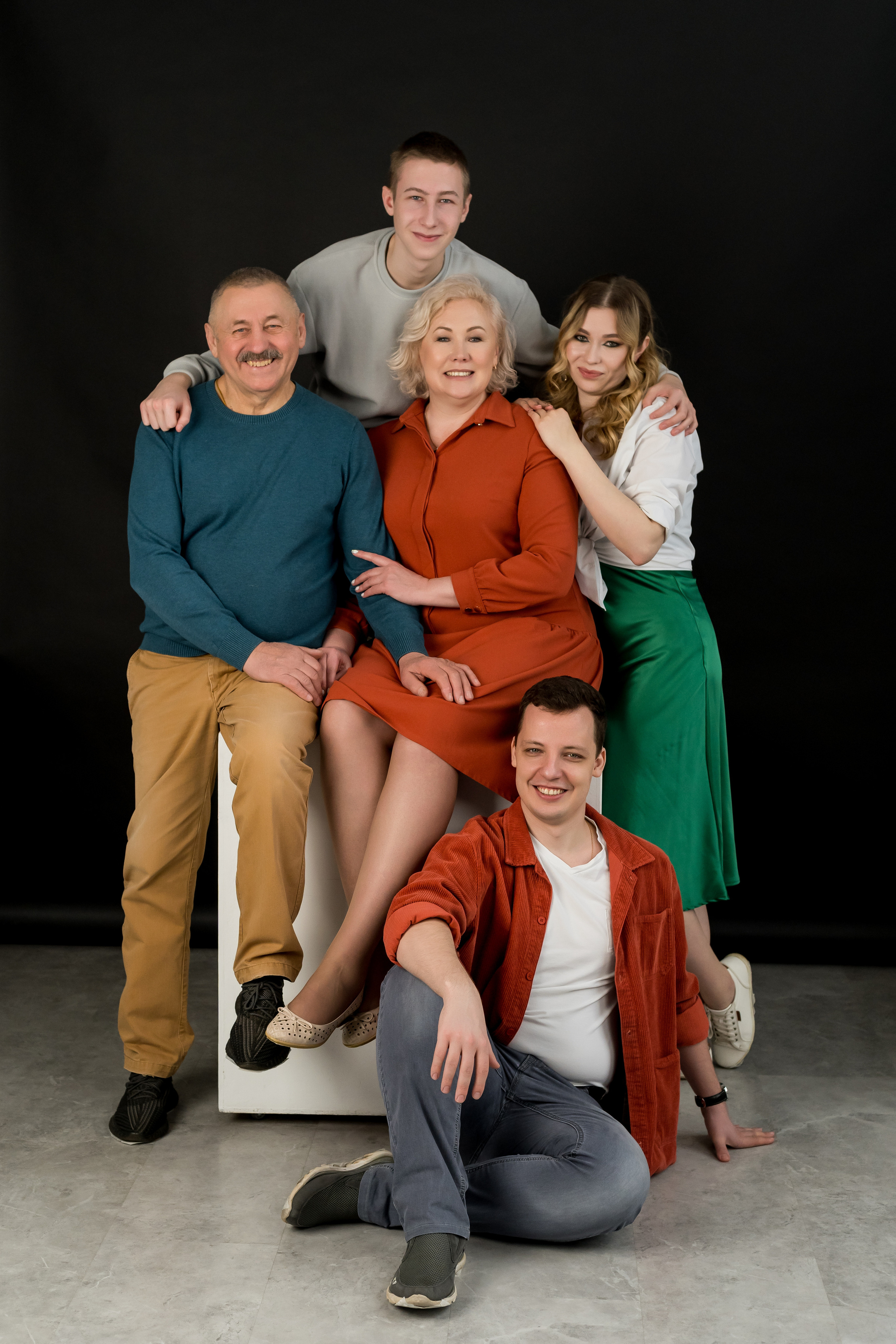 Ира и её большая семья. Фотограф Алина Филимонова Тверь