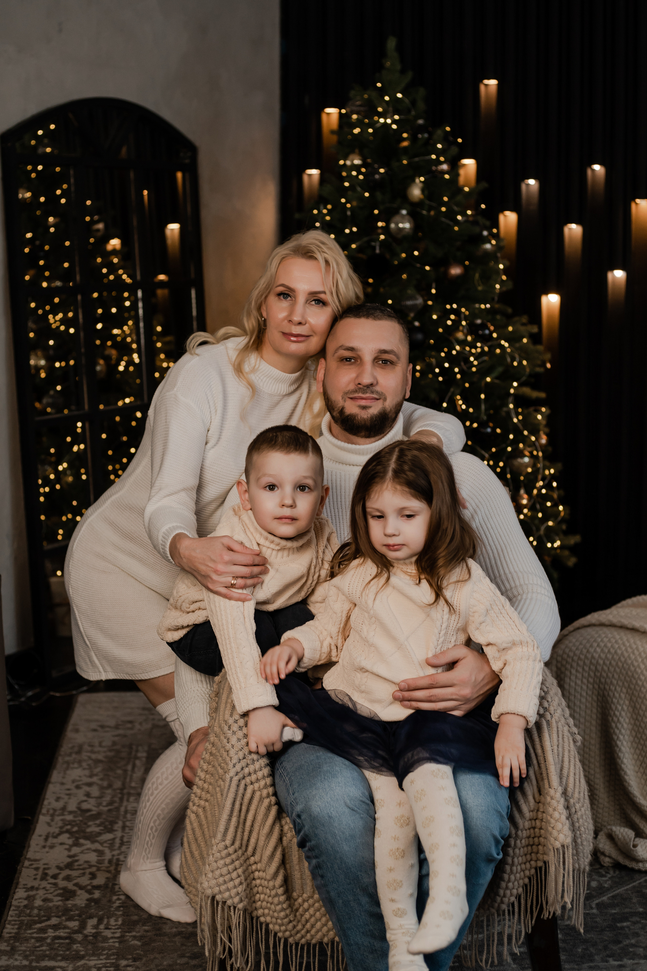 Новый год с крольчатами. Фотограф Алина Филимонова Тверь