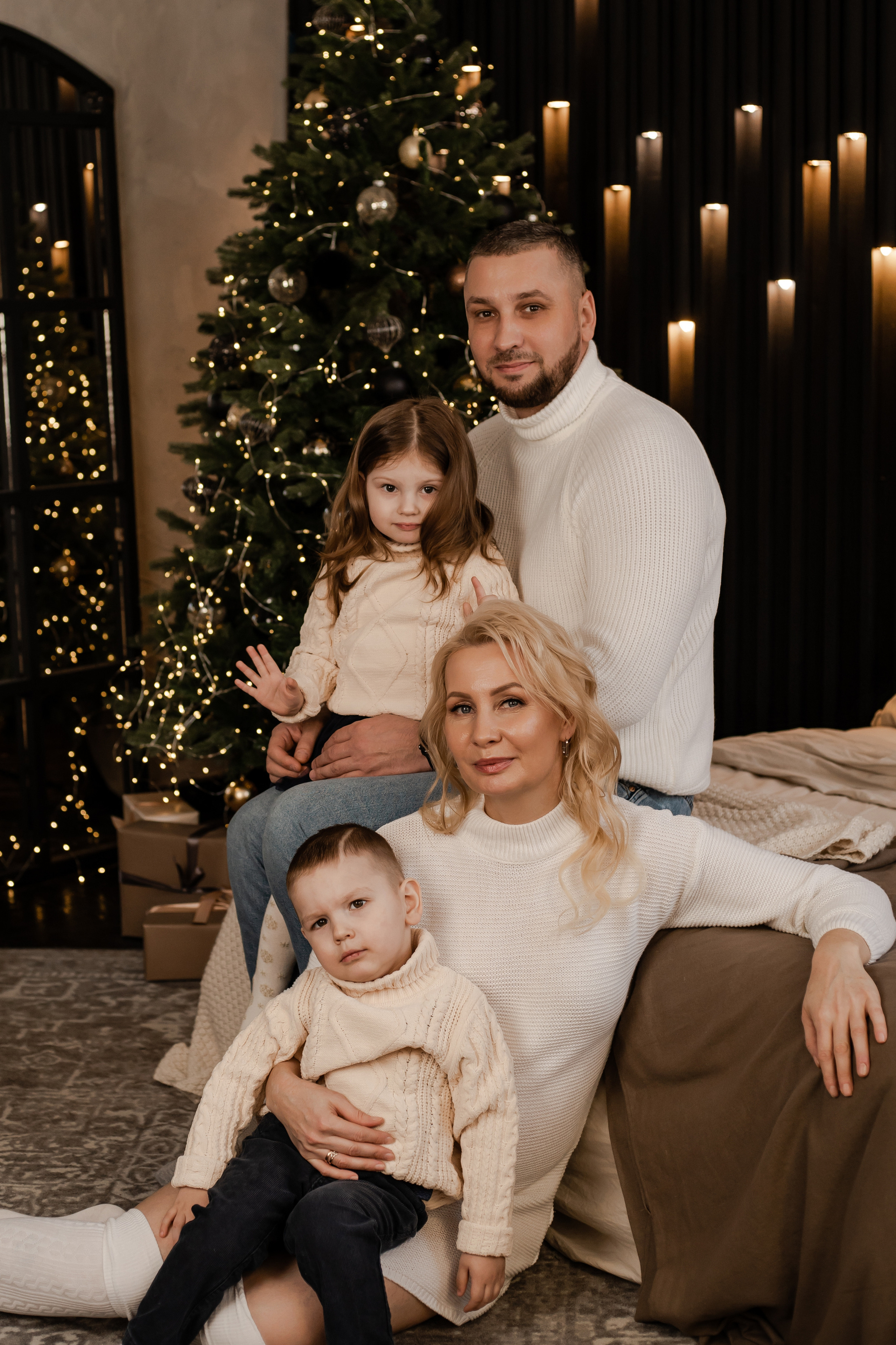 Новый год с крольчатами. Фотограф Алина Филимонова Тверь