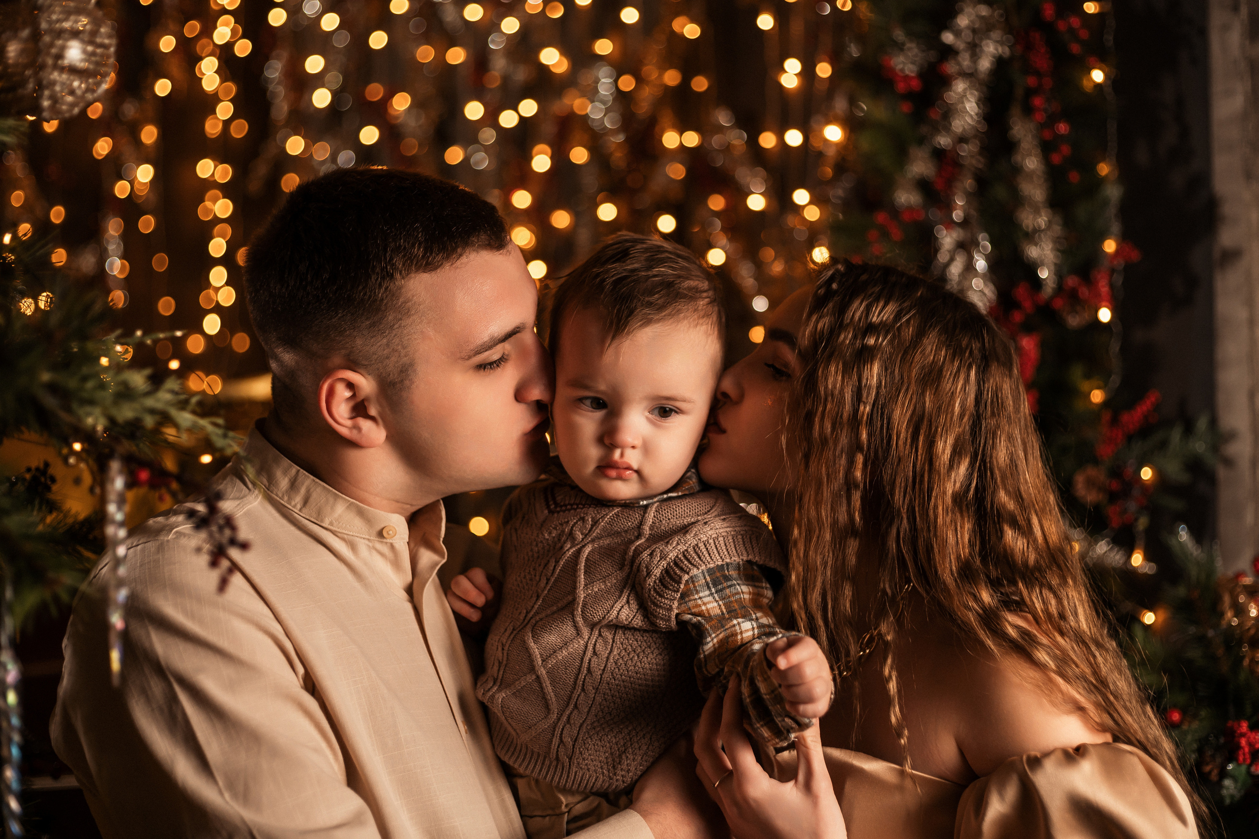 Ксюша и её семья. Фотограф Алина Филимонова Тверь