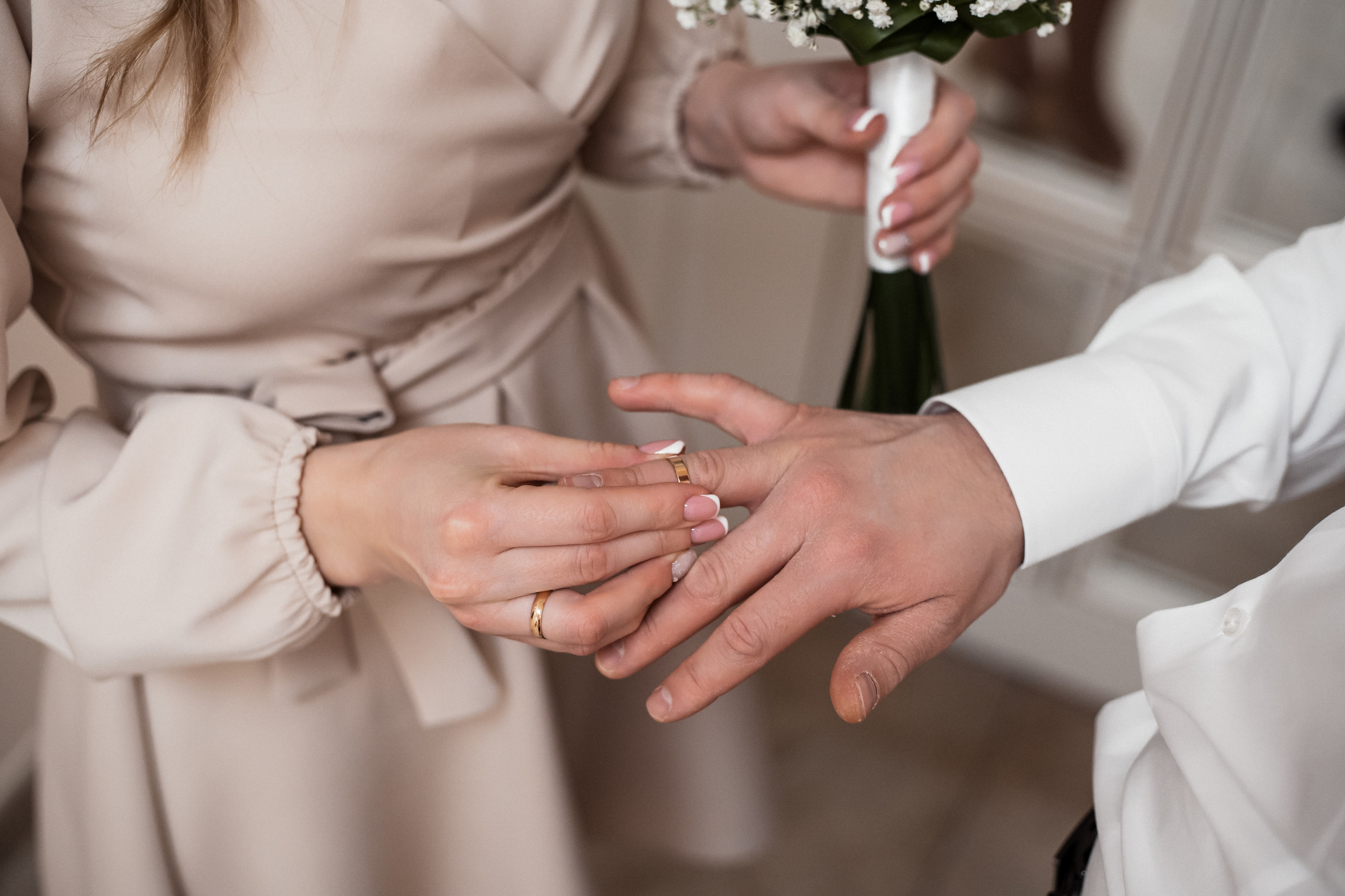 Роспись в ЗАГСе. Фотограф Алина Филимонова Тверь