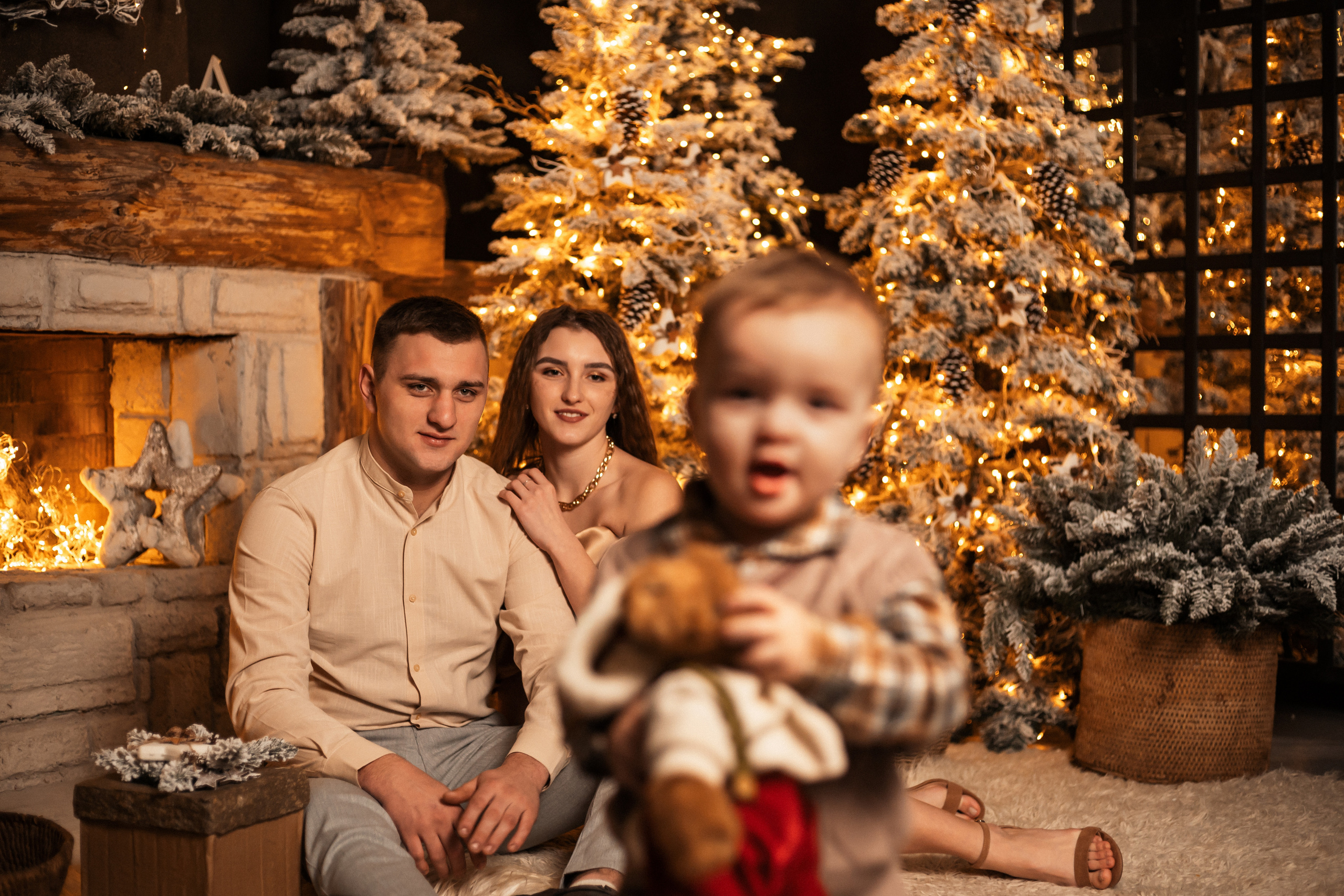 Ксюша и её семья. Фотограф Алина Филимонова Тверь